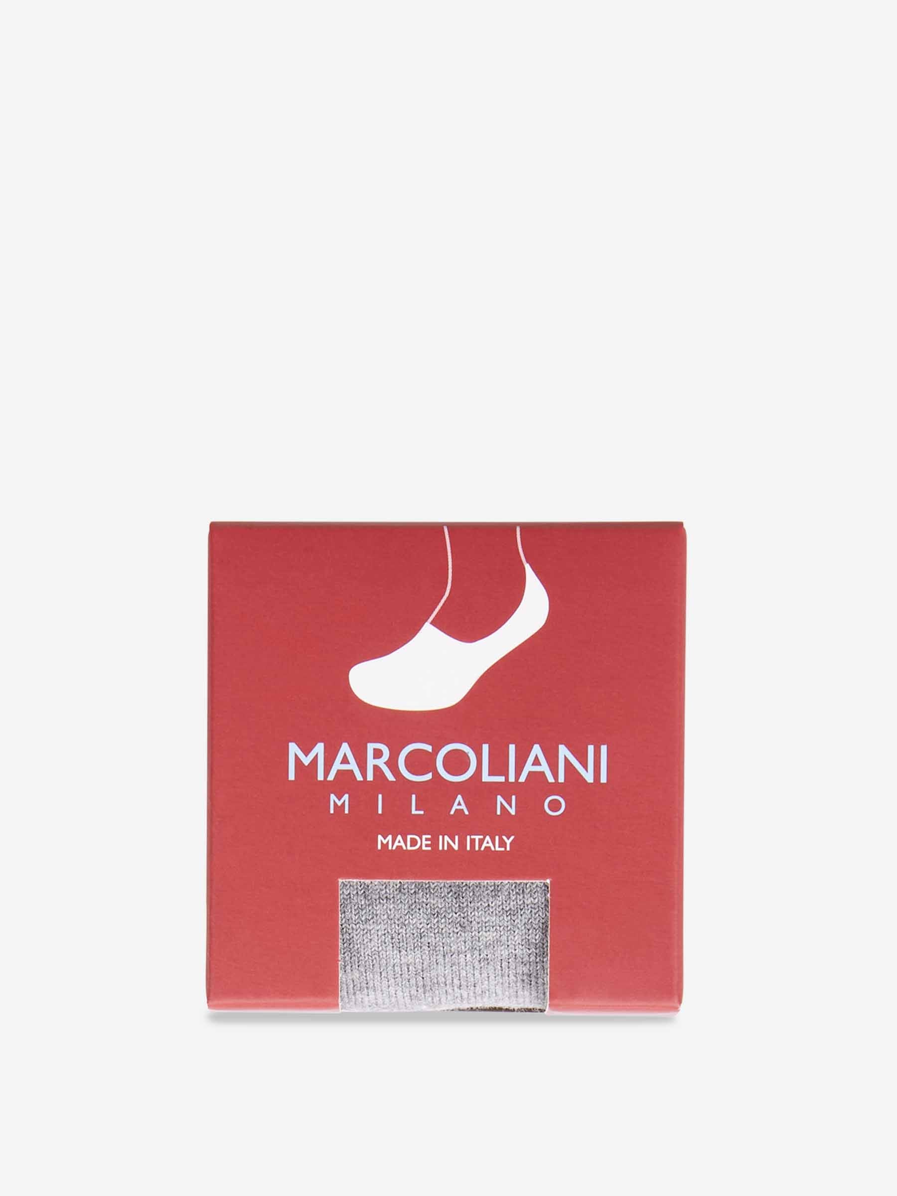 Marcoliani Milano Hombre Barcelona Calcetines Invisibles Algodón color Gris Piedra sku 642-000271 03 - Foto 4