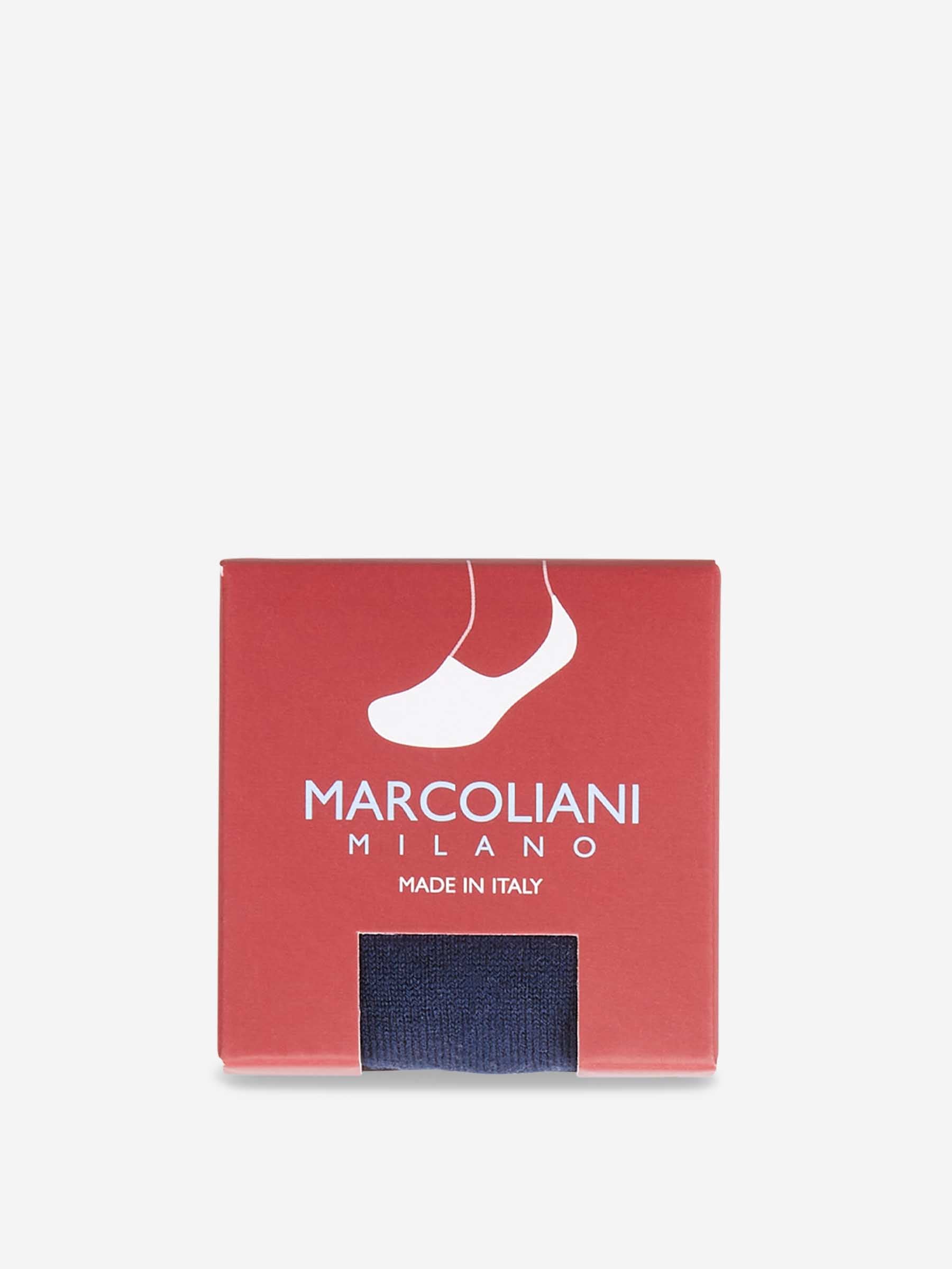 Marcoliani Milano Hombre Barcelona Calcetines Invisibles Algodón color Azul Noche sku 642-000271 04 - Foto 4