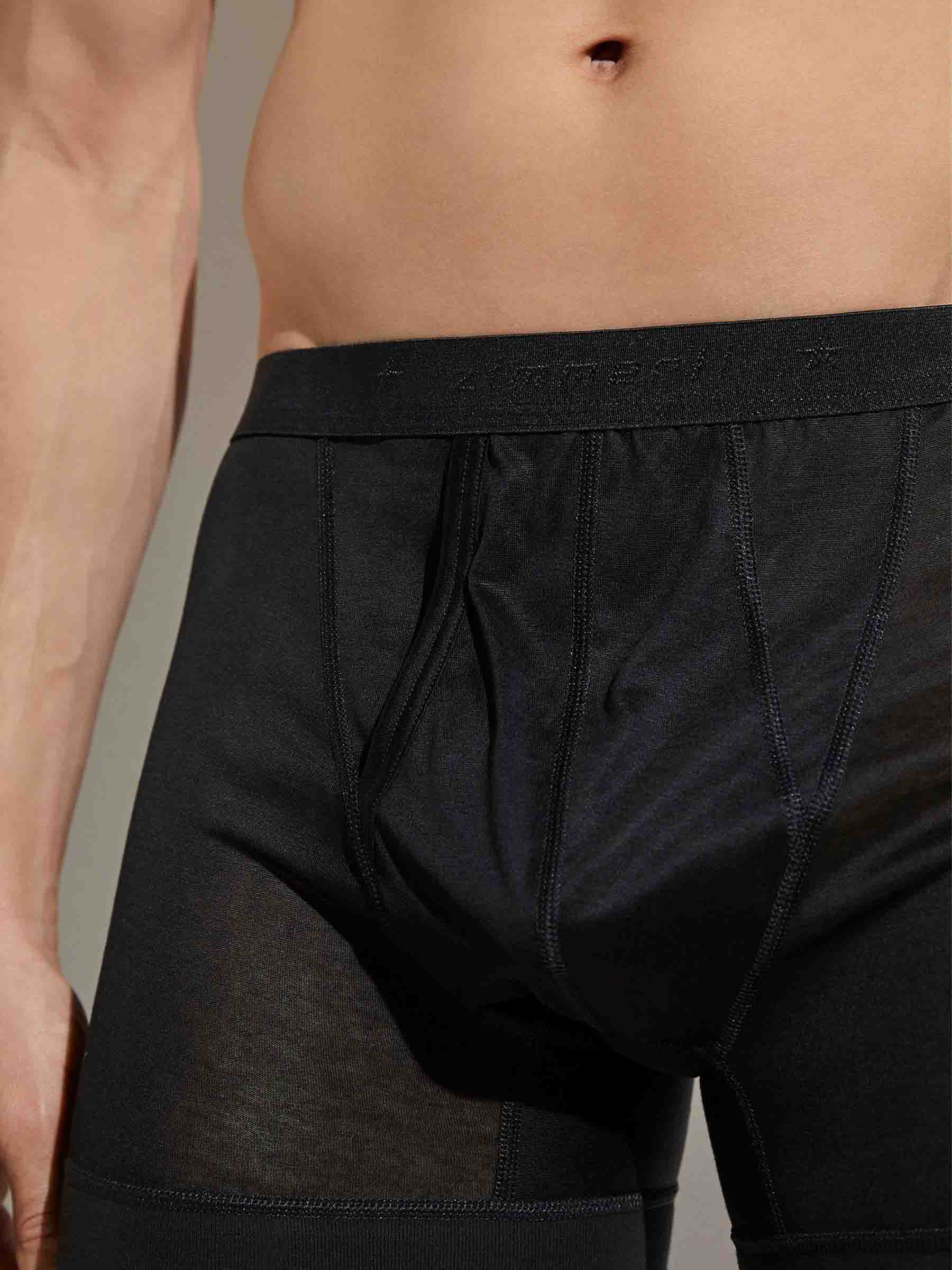 Zimmerli Hombre Barcelona Slip Royal Classic color Negro sku 651-000006 02 - Foto 3