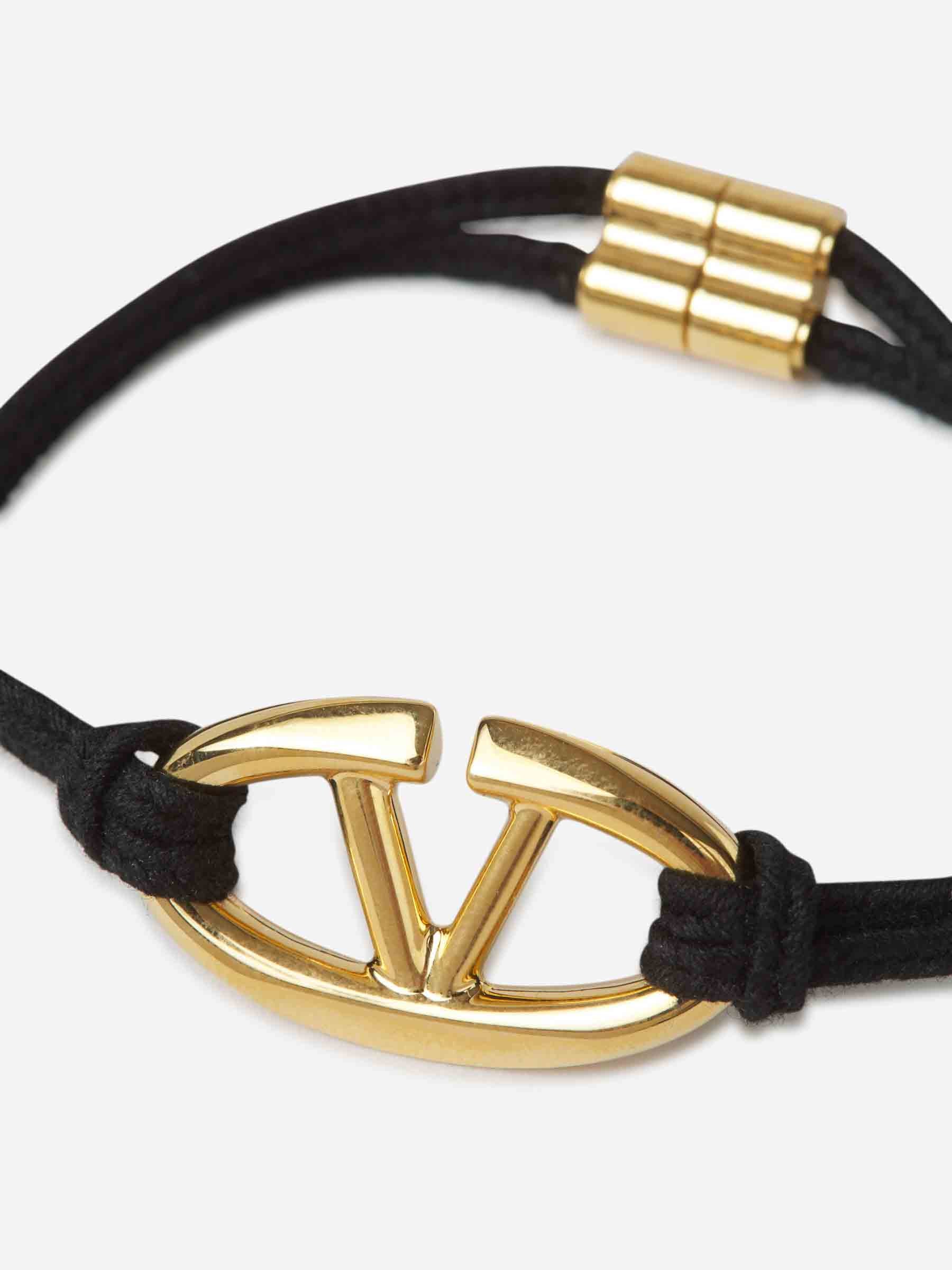 Valentino Hombre Barcelona Pulsera Cuerda VLogo color Dorado sku 682-000917 01 - Foto 3
