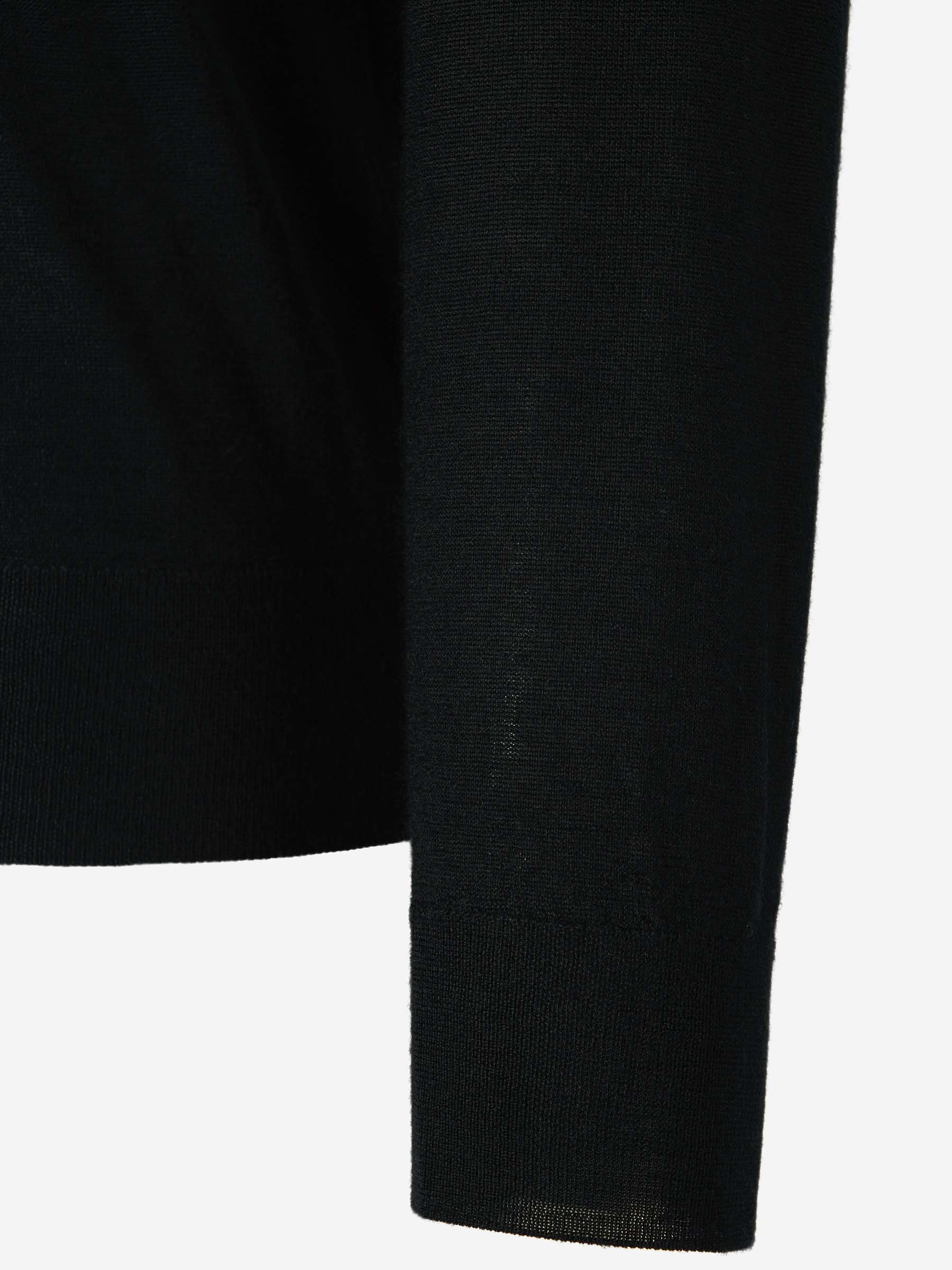 Santa Eulalia Hombre Barcelona Jersey Pico Cashmere color Negro sku 542-002425 06 - Foto 4