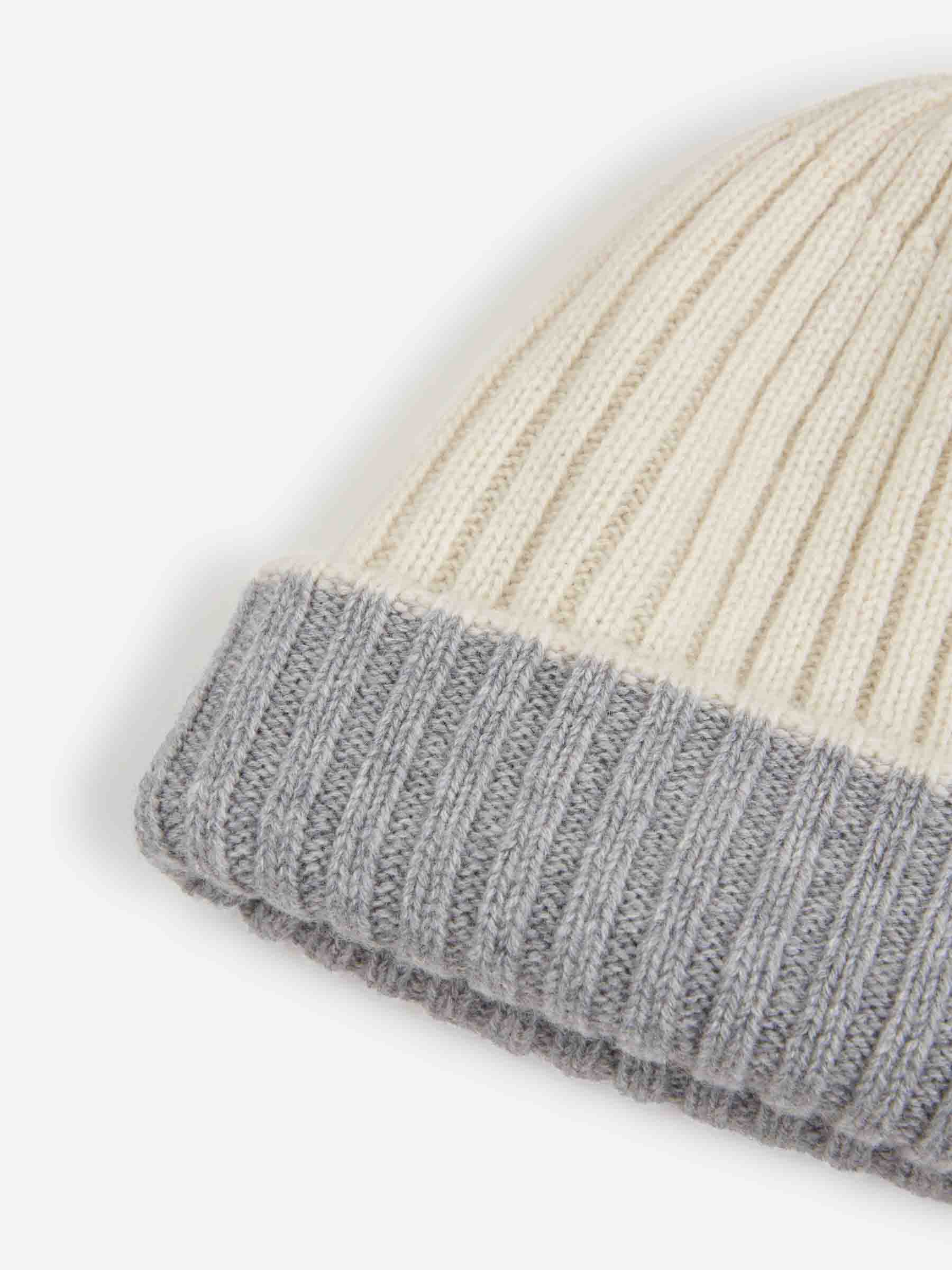 Fedeli Hombre Barcelona Gorro Double Cashmere color Beige sku 689-000029 02 - Foto 3