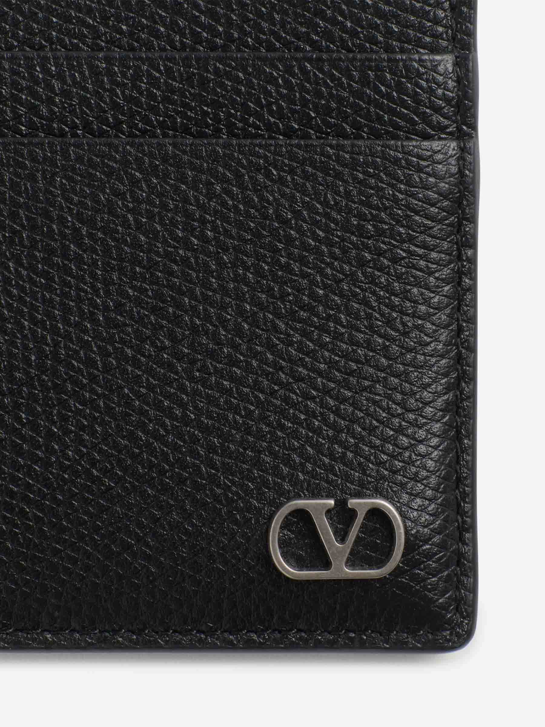 Valentino Garavani Hombre Barcelona Tarjetero VLogo Signature color Negro sku 691-001411 01 - Foto 5
