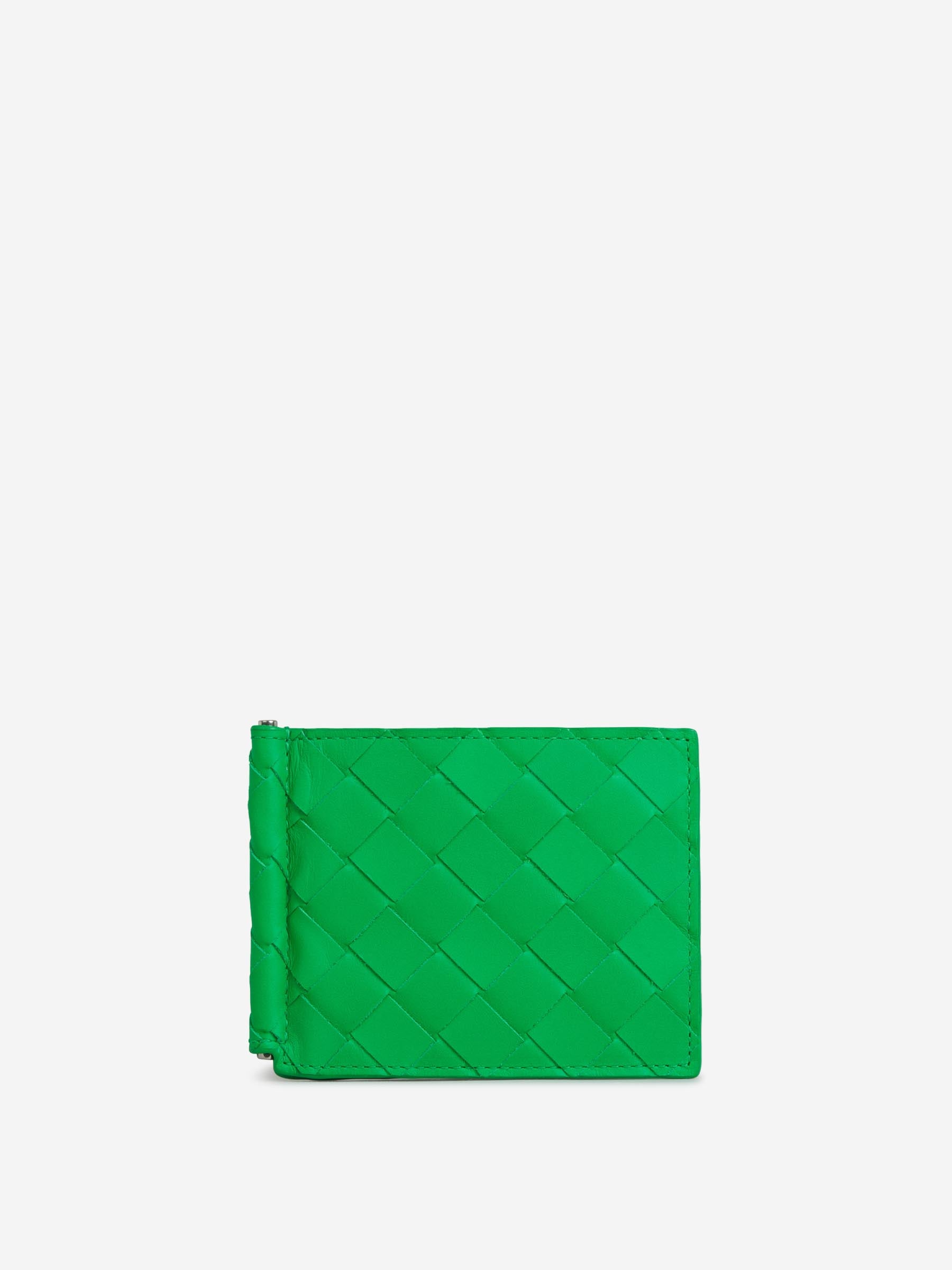 Bottega Veneta Hombre Barcelona Cartera Clip Bill color Verde sku 691-001447 01 - Foto 1
