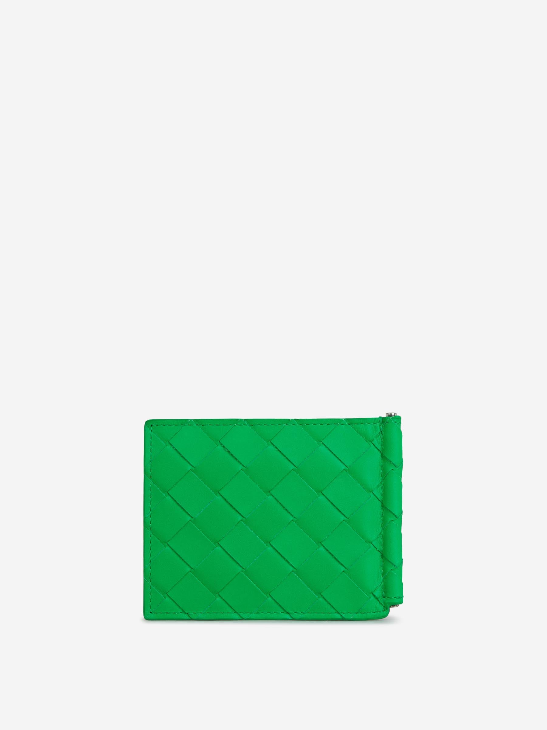 Bottega Veneta Hombre Barcelona Cartera Clip Bill color Verde sku 691-001447 01 - Foto 3