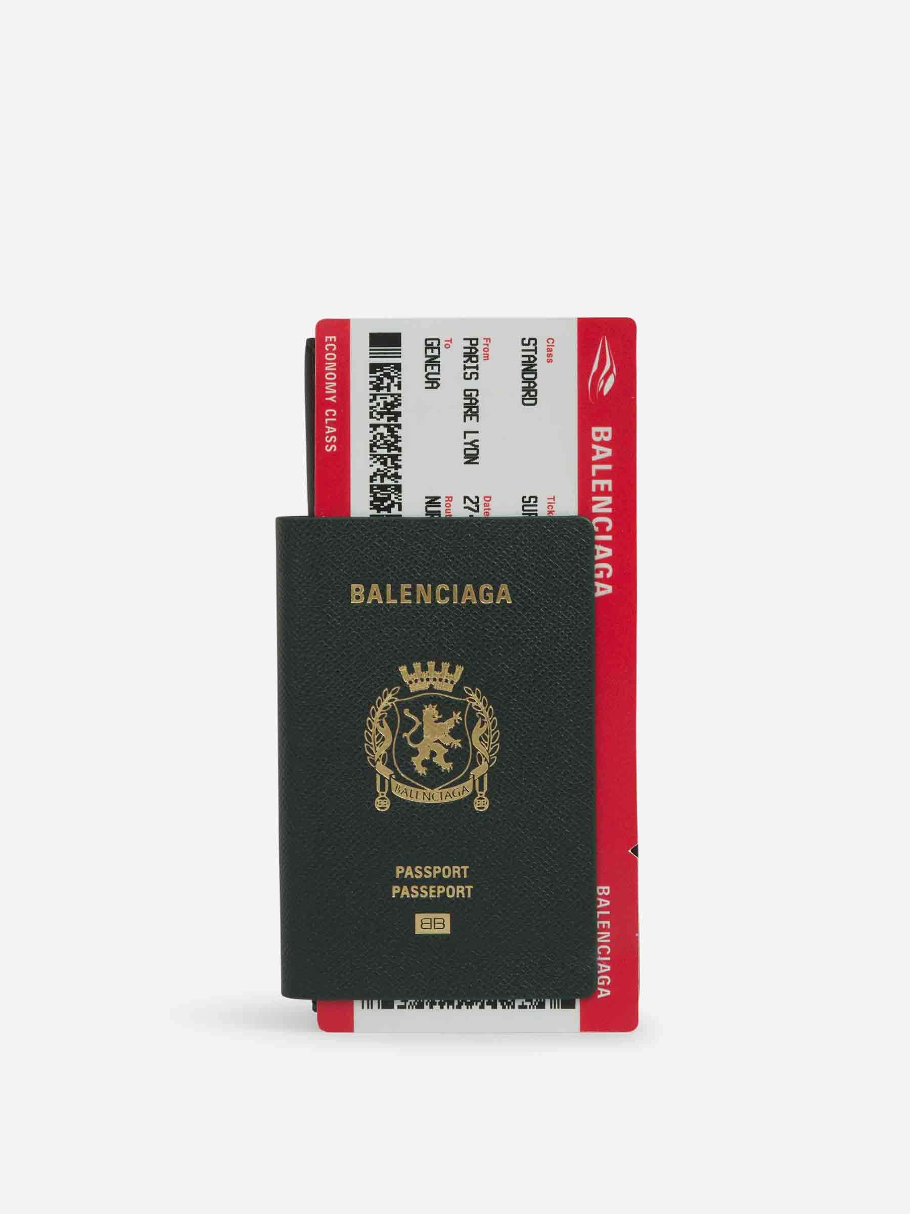 Balenciaga – Balenciaga Elongated Passport Wallet in Barcelona or