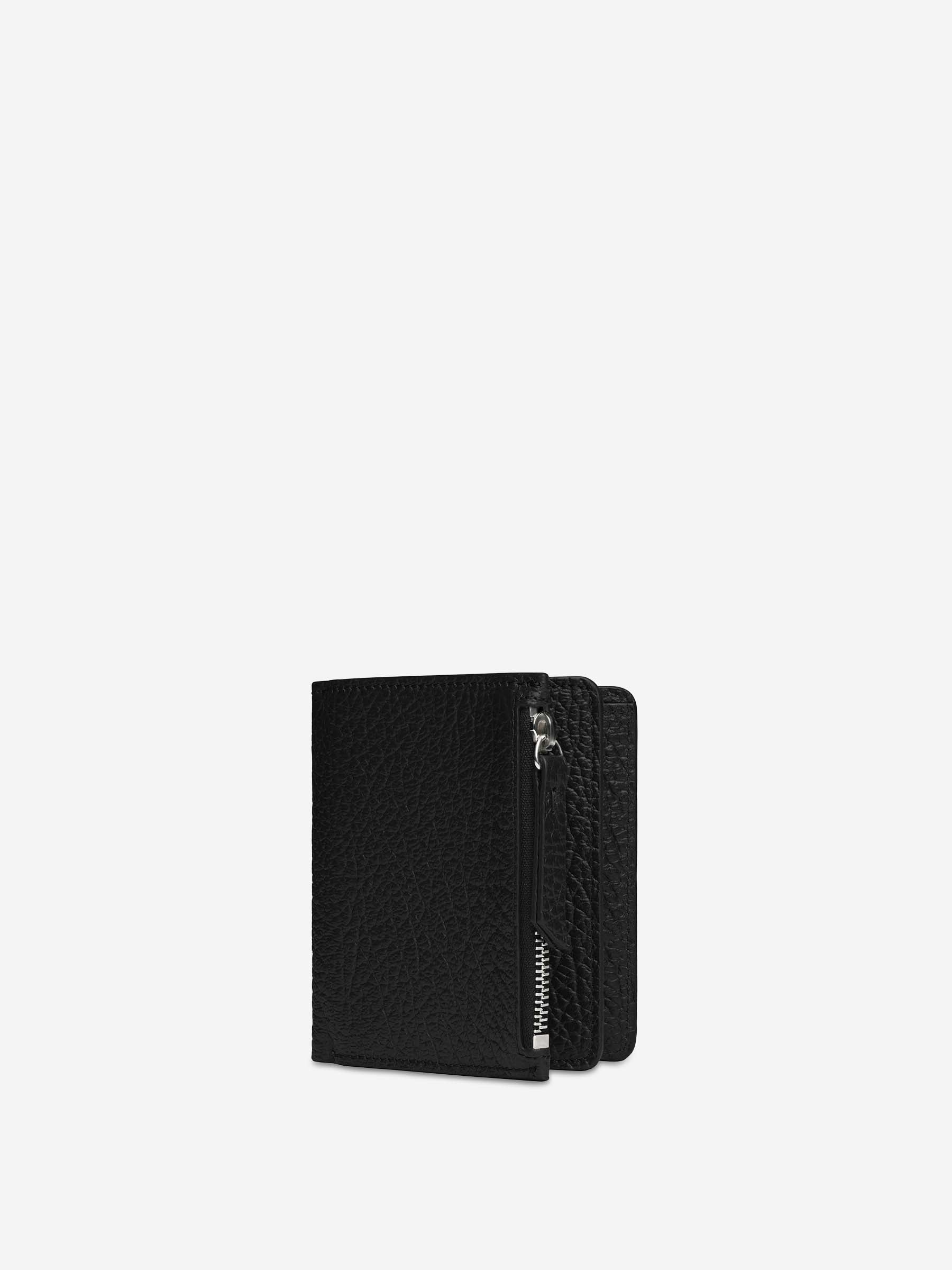 Maison Margiela Hombre Barcelona Cartera Piel Solapa color Negro sku 691-001514 01 - Foto 1