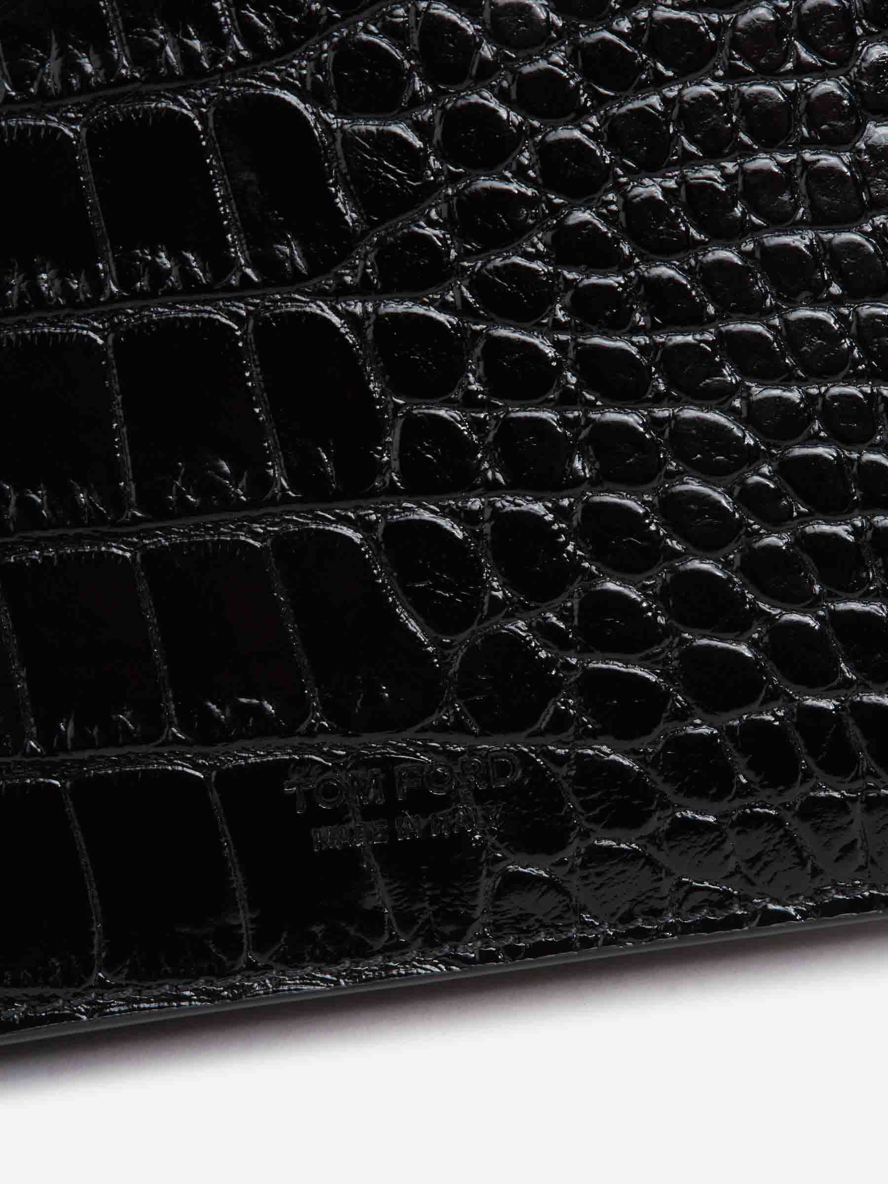 Tom Ford Hombre Barcelona Tarjetero Plegable Piel color Negro sku 691-001533 02 - Foto 5