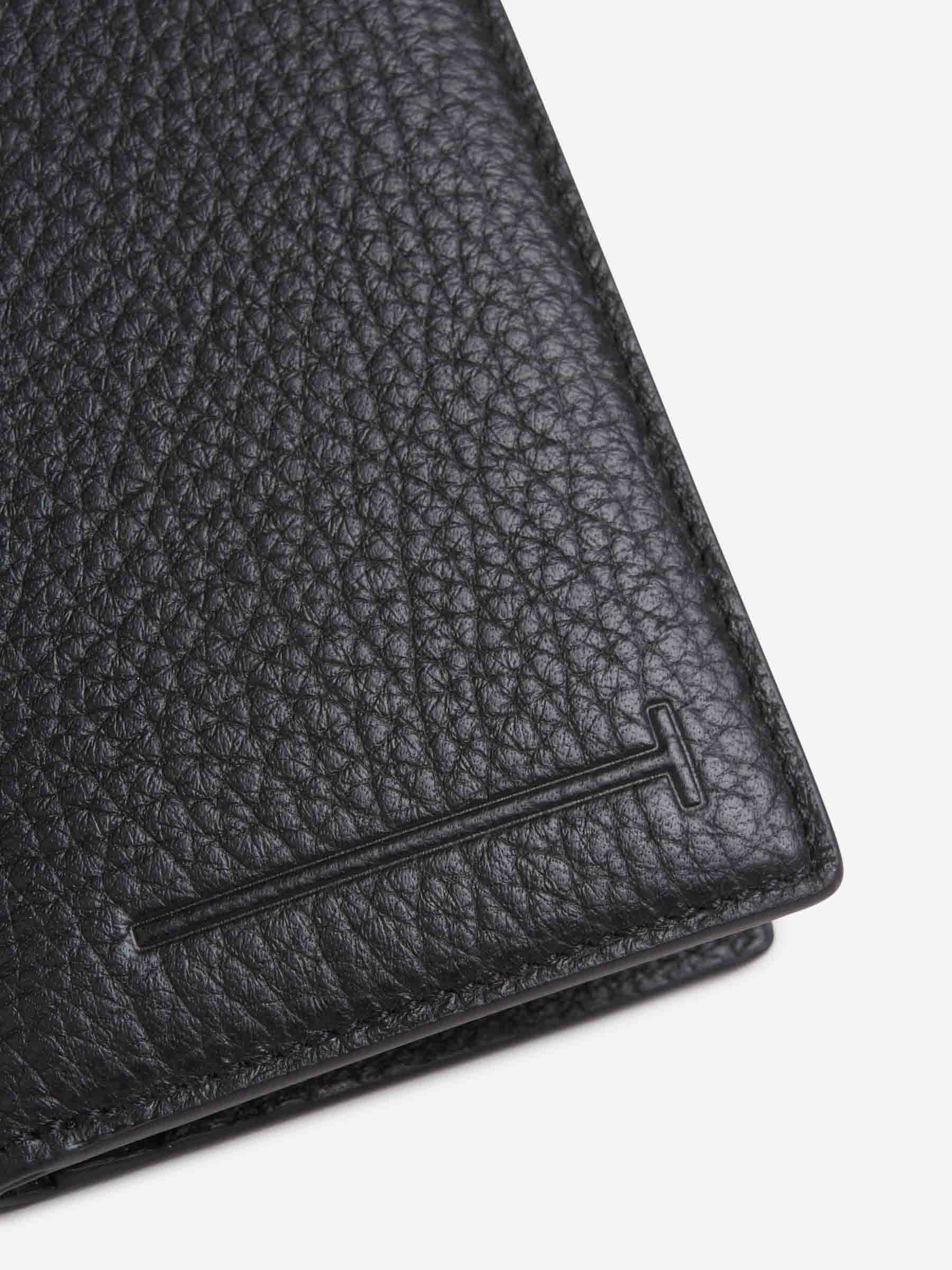 Tom Ford Hombre Barcelona Tarjetero Plegable Piel color Negro sku 691-001537 01 - Foto 5