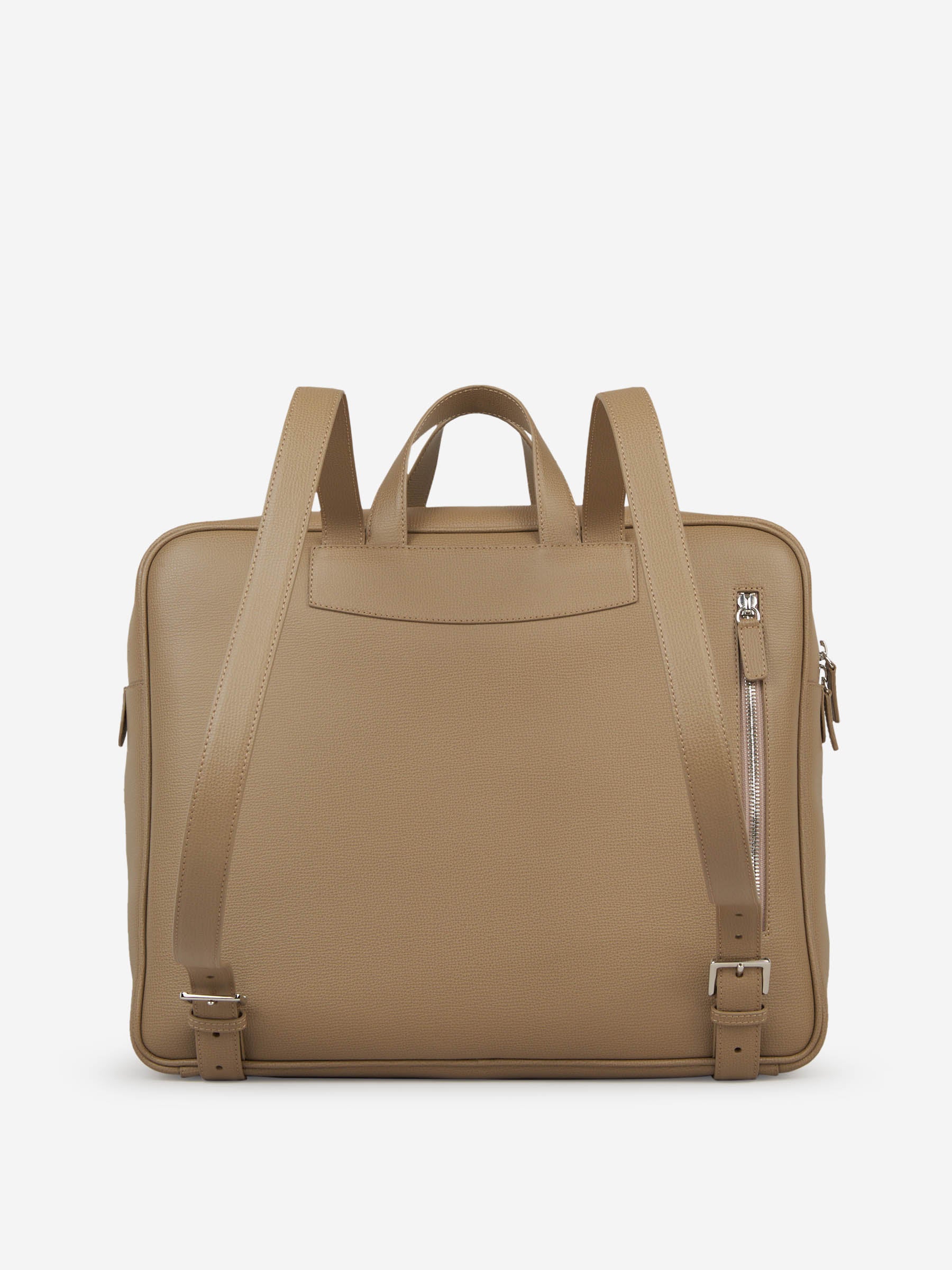 Santa Eulalia Hombre Barcelona Mochila Piel Granulada color Camel sku 692-001700 01 - Foto 3