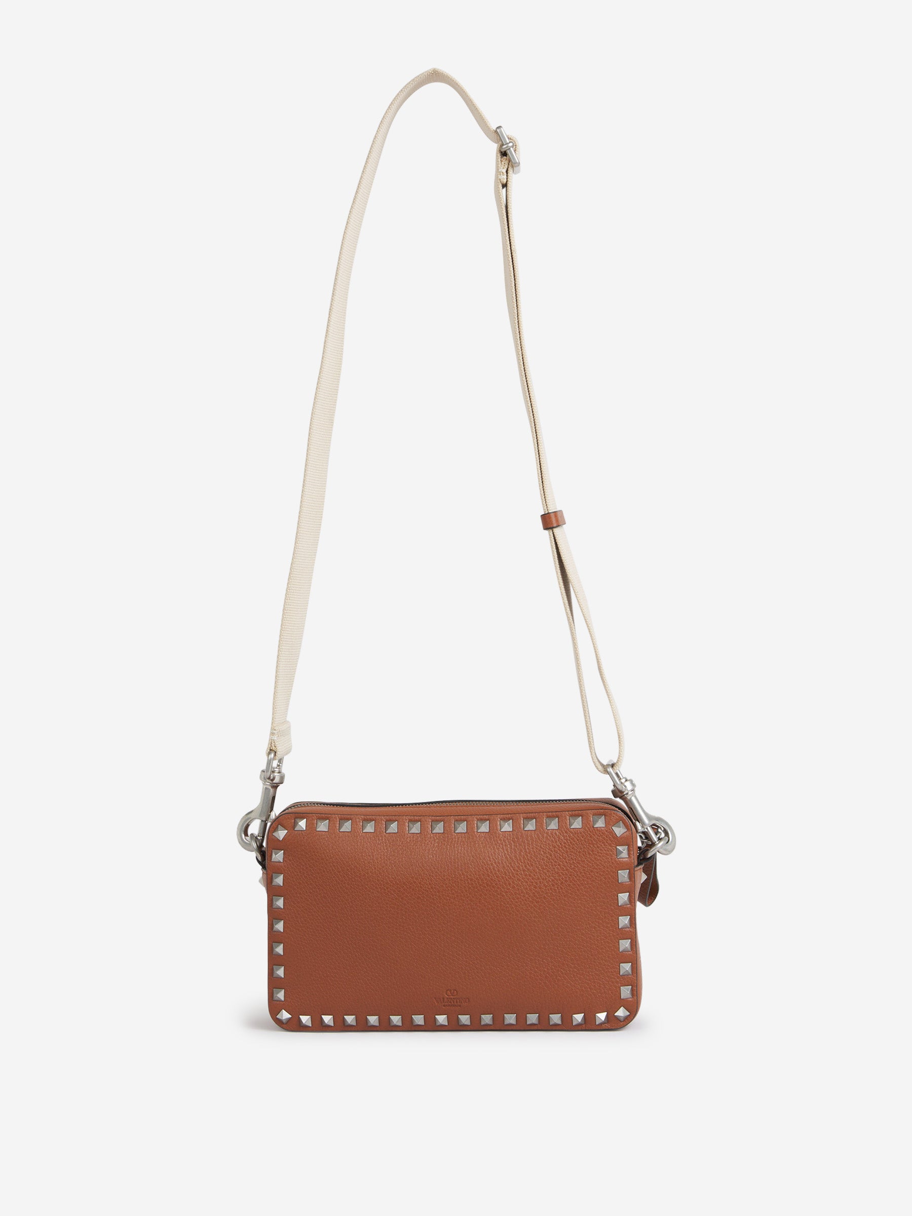 Valentino Garavani Hombre Barcelona Bolso Bandolera Rockstud color Marrón sku 692-001926 00 - Foto 3