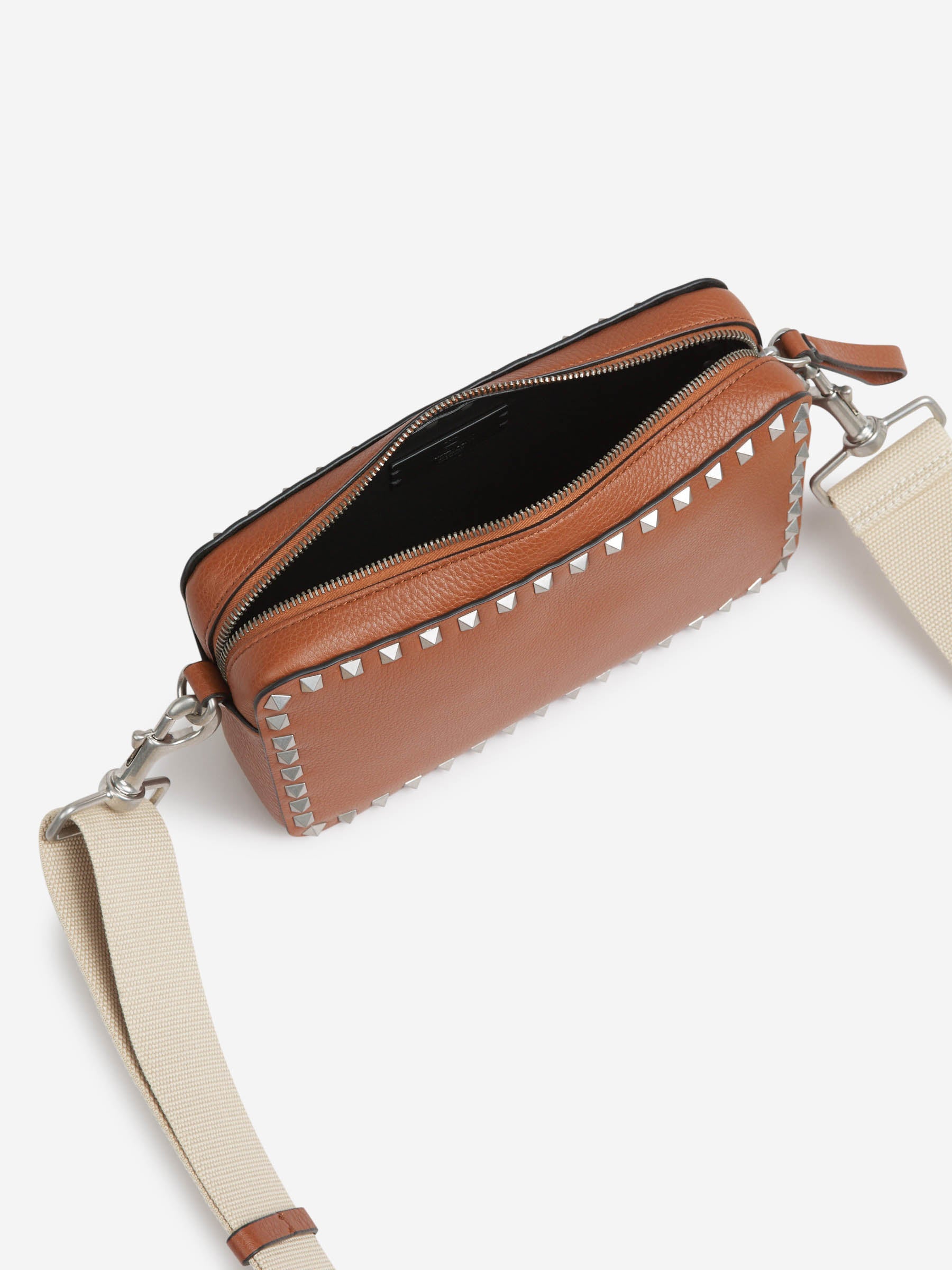 Valentino Garavani Hombre Barcelona Bolso Bandolera Rockstud color Marrón sku 692-001926 00 - Foto 4