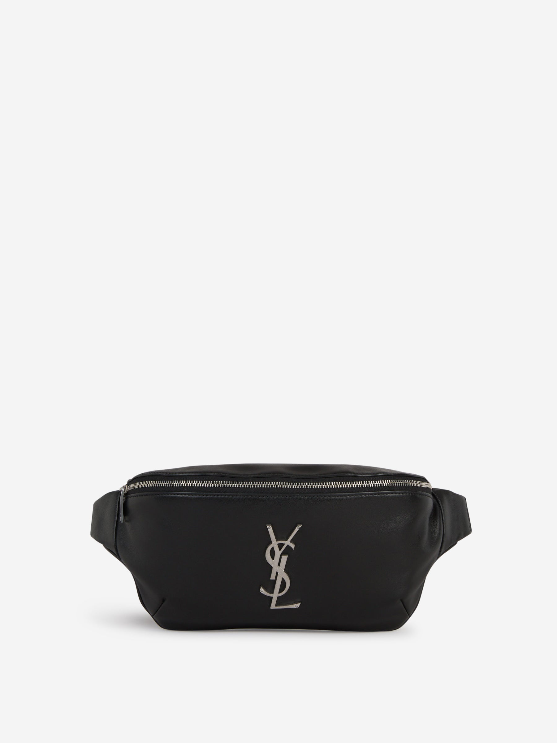 Saint Laurent Hombre Barcelona Riñonera Piel Logo color Negro sku 692-001933 01 - Foto 1