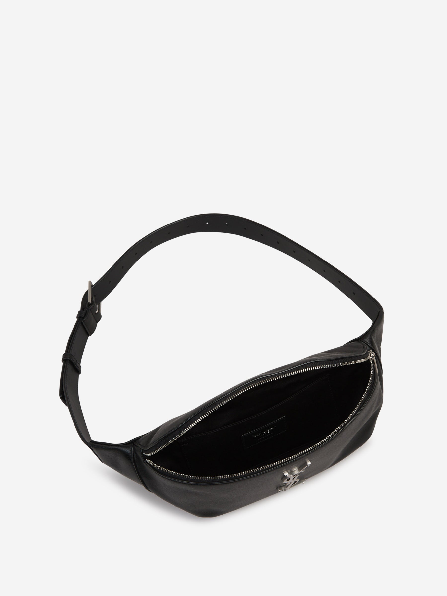 Saint Laurent Hombre Barcelona Riñonera Piel Logo color Negro sku 692-001933 01 - Foto 4