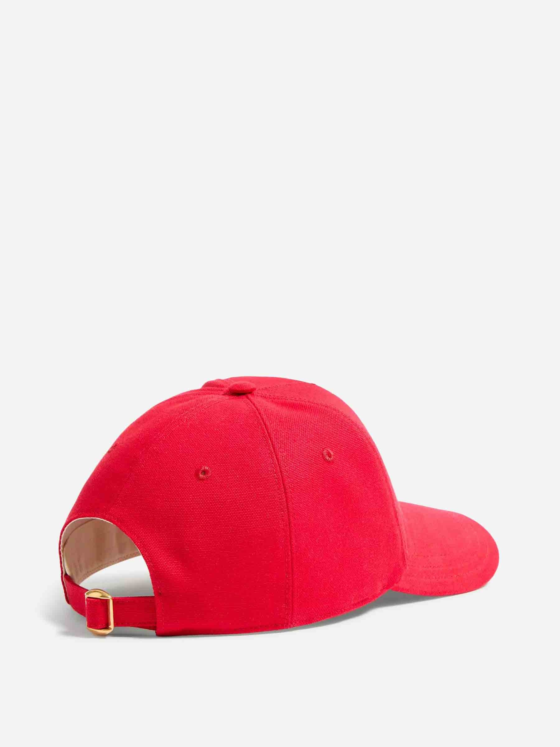 Valentino Garavani Hombre Barcelona Gorra Algodón Bordado color Rojo sku 695-001704 01 - Foto 5