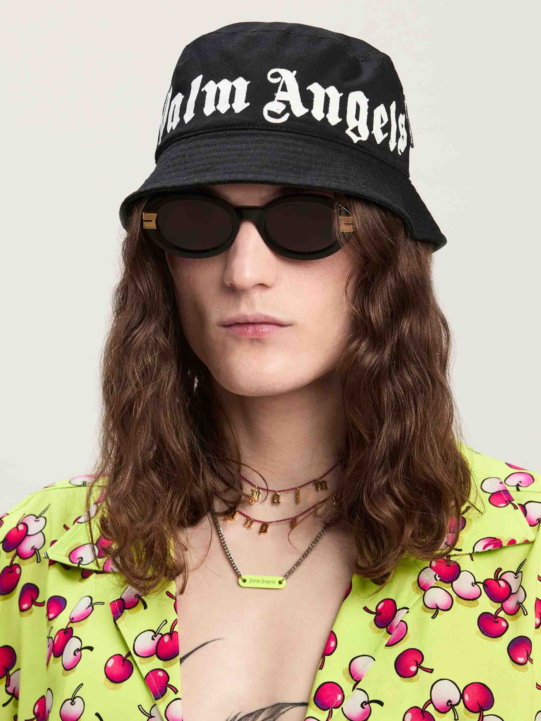 Palm Angels Hombre Barcelona Gorra Logo Pescador color Negro sku 695-001718 01 - Foto 2