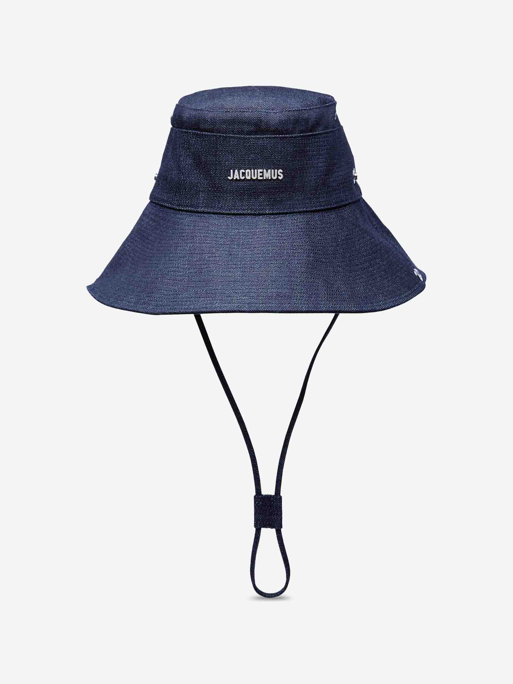 Jacquemus Hombre Barcelona Sombrero Le bob de-Nîmes Denim color Azul Denim Oscuro sku 695-001738 01 - Foto 1
