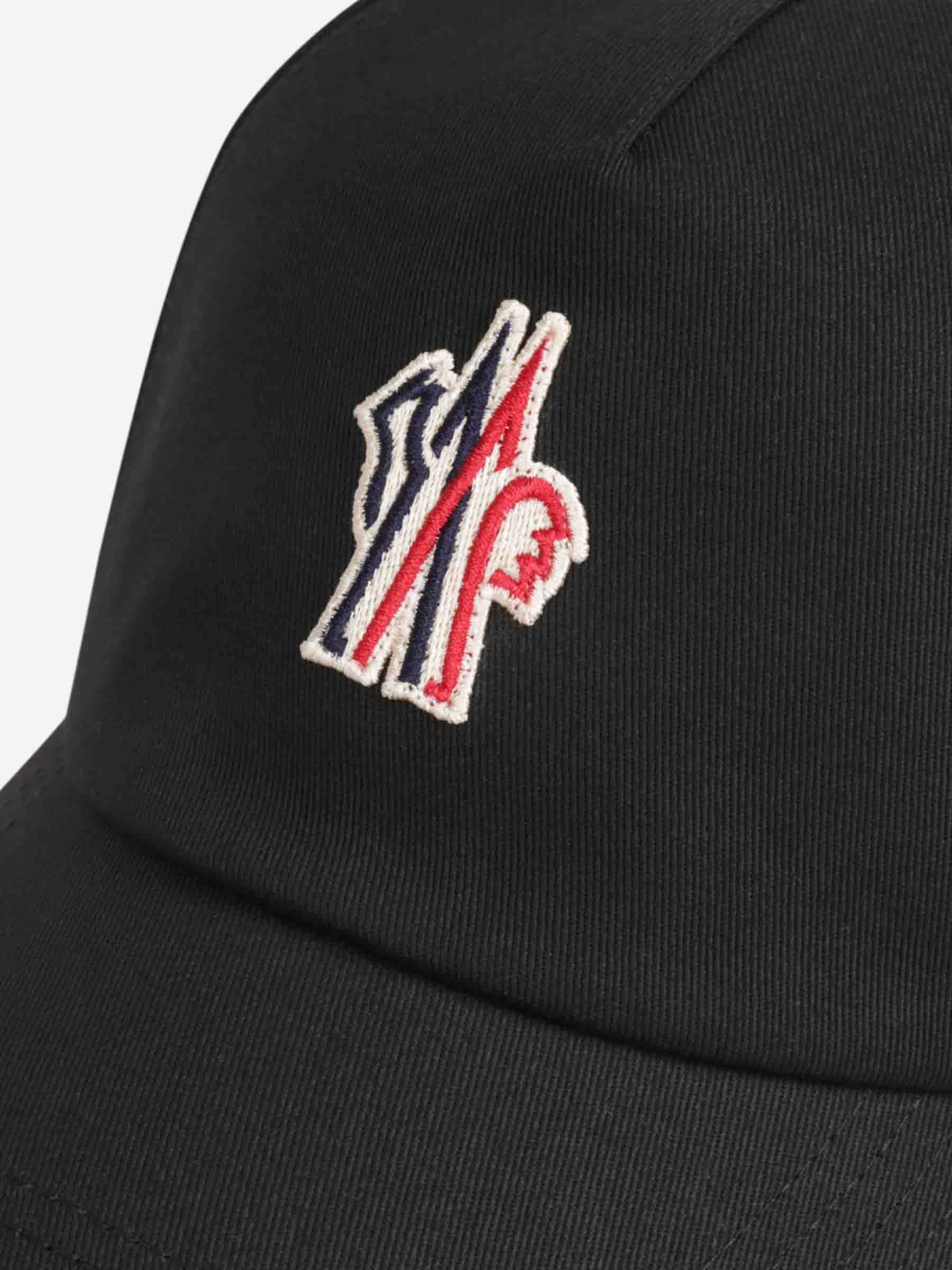 Moncler Grenoble Hombre Barcelona Gorra Béisbol Gabardina color Negro sku 695-001750 02 - Foto 4