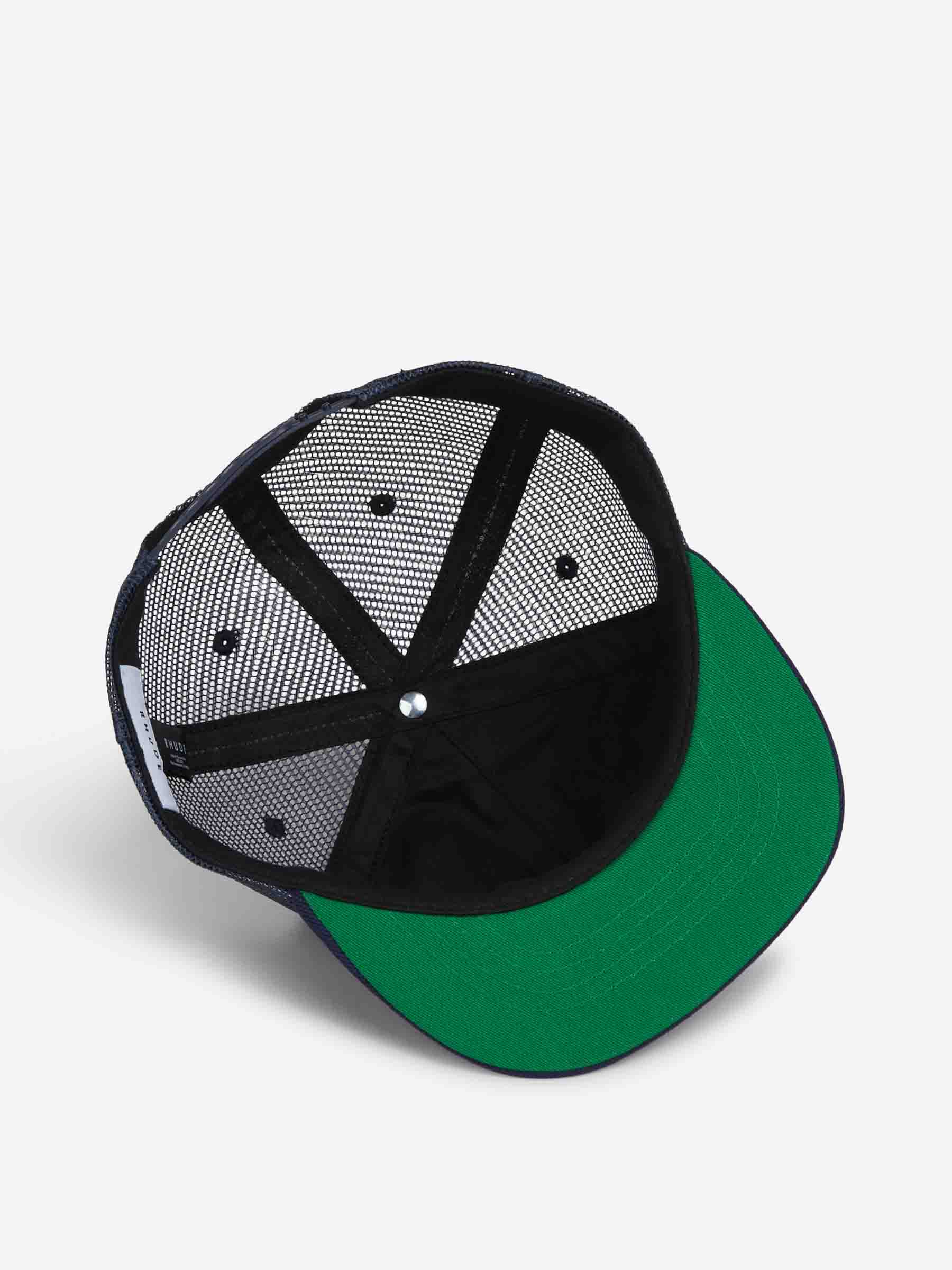 Rhude Hombre Barcelona Gorra Patch color Azul Marino sku 695-001810 01 - Foto 6