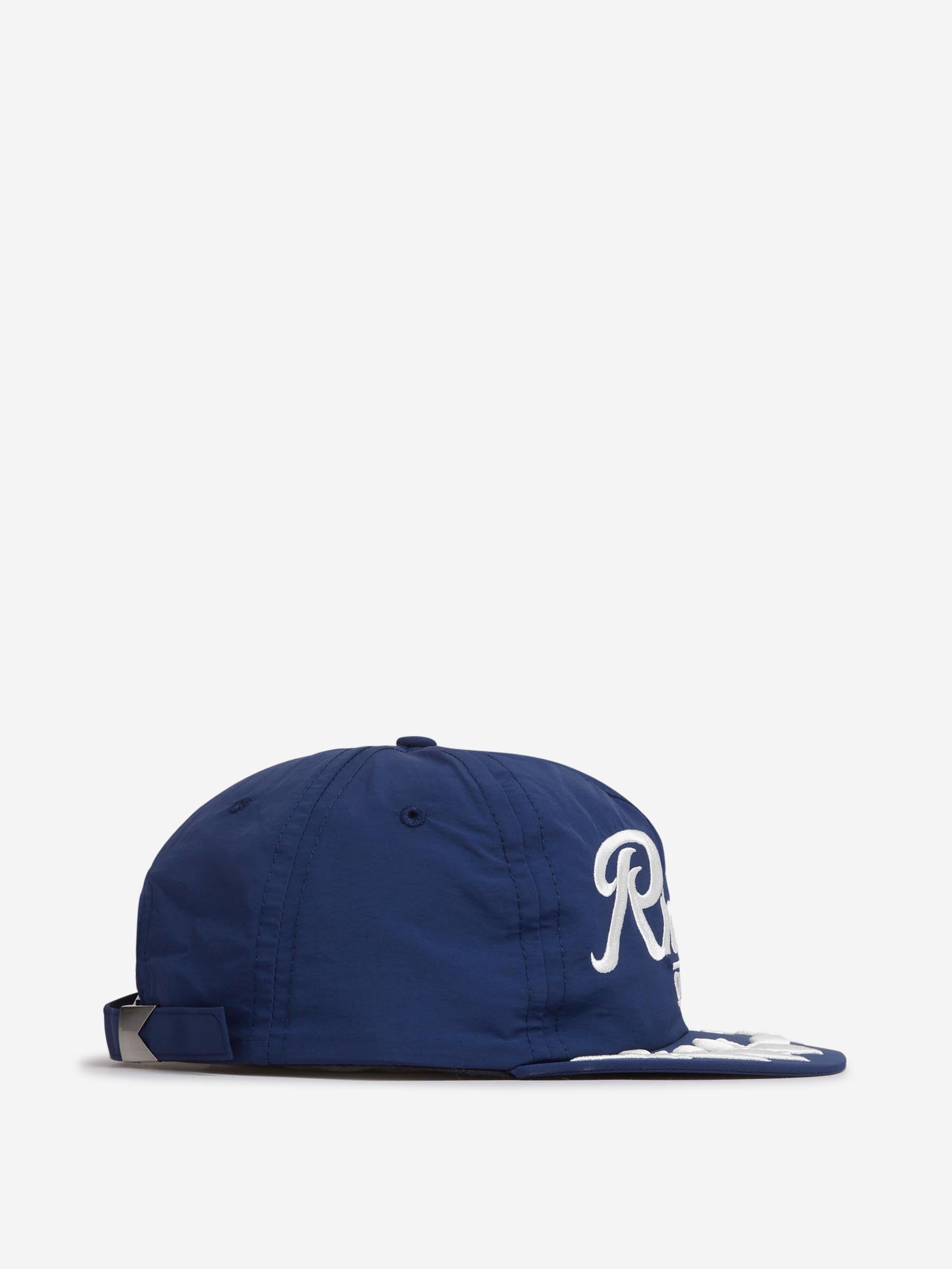 Rhude Hombre Barcelona Gorra Logo Bordado color Azul Marino sku 695-001816 01 - Foto 4