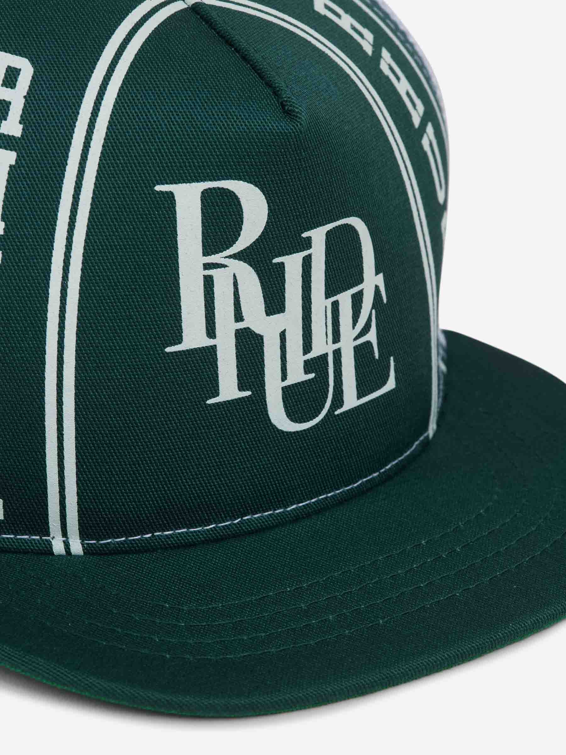 Rhude Hombre Barcelona Gorra Logo Contraste color Verde Jungla sku 695-001820 01 - Foto 4