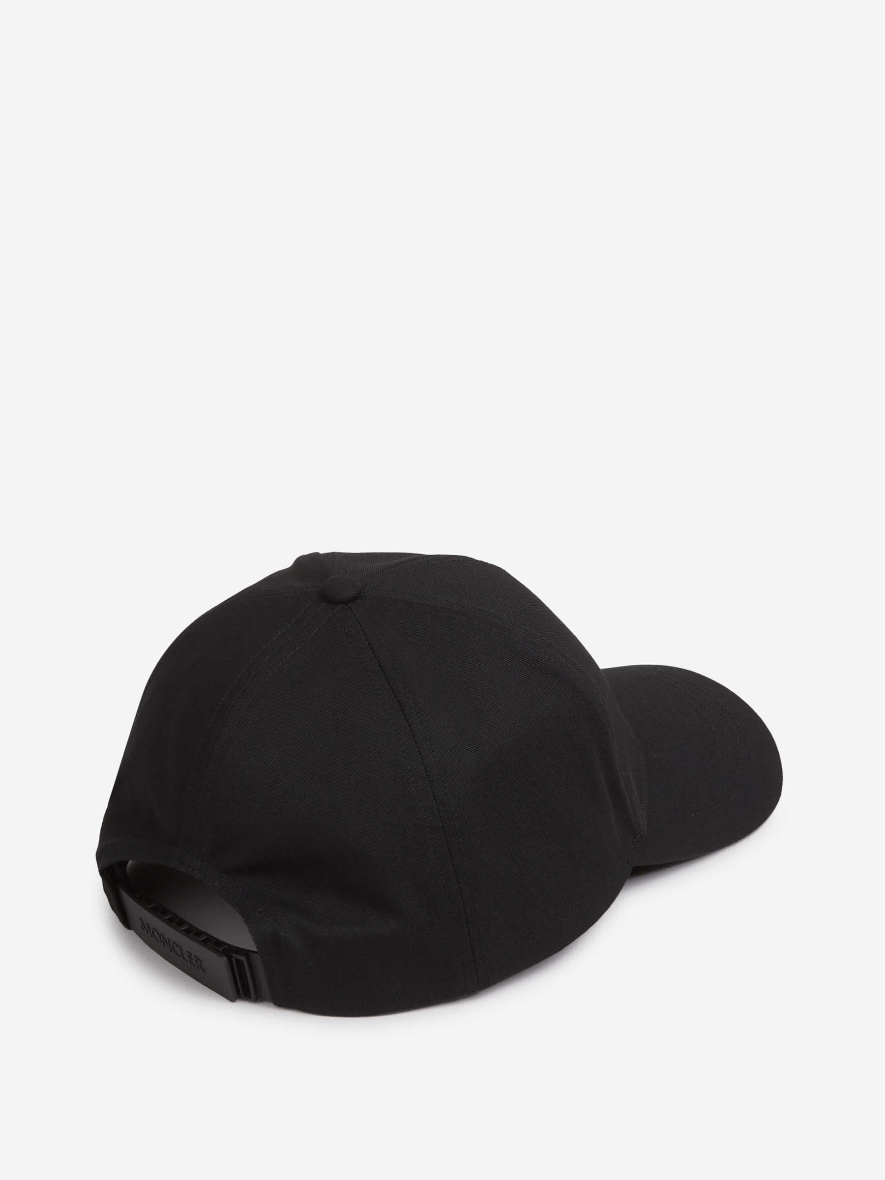 Moncler Hombre Barcelona Gorra Logo Algodón color Negro sku 695-001855 02 - Foto 3