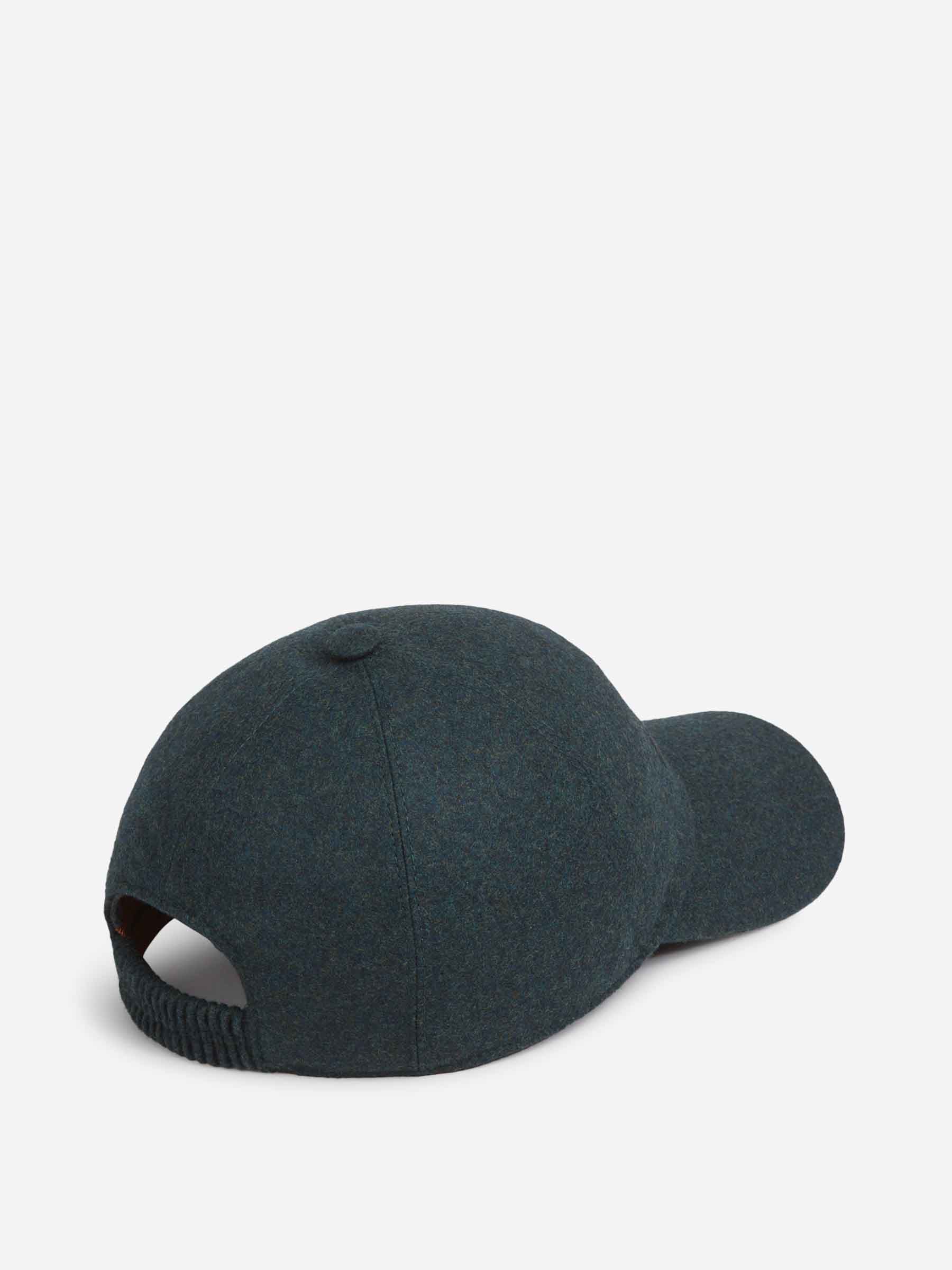 Zegna Hombre Barcelona Gorra Béisbol Cachemira color Verde Jungla sku 695-001875 01 - Foto 3