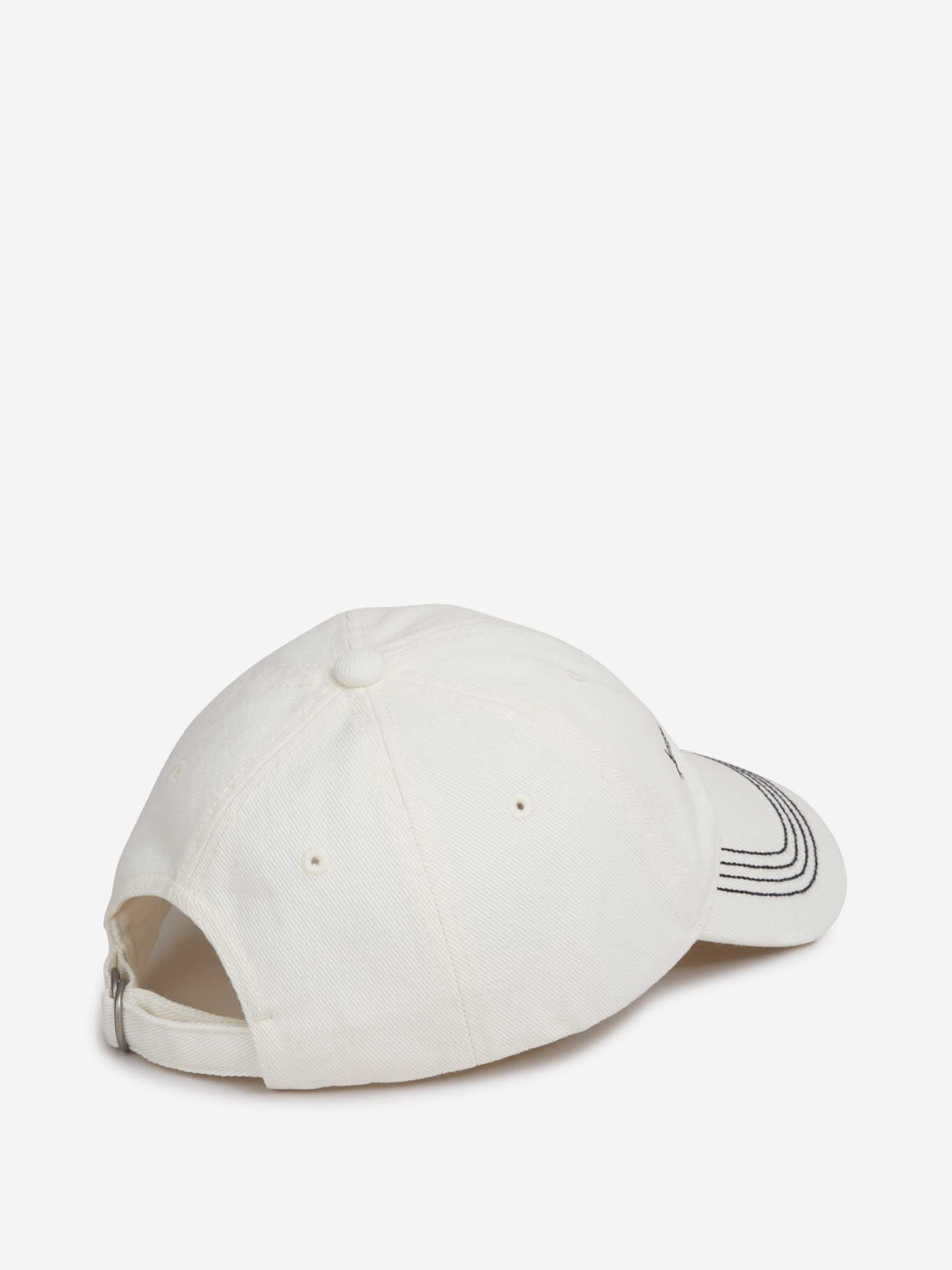 Acne Studios Hombre Barcelona Gorra Logo Algodón color Beige sku 695-001881 02 - Foto 3