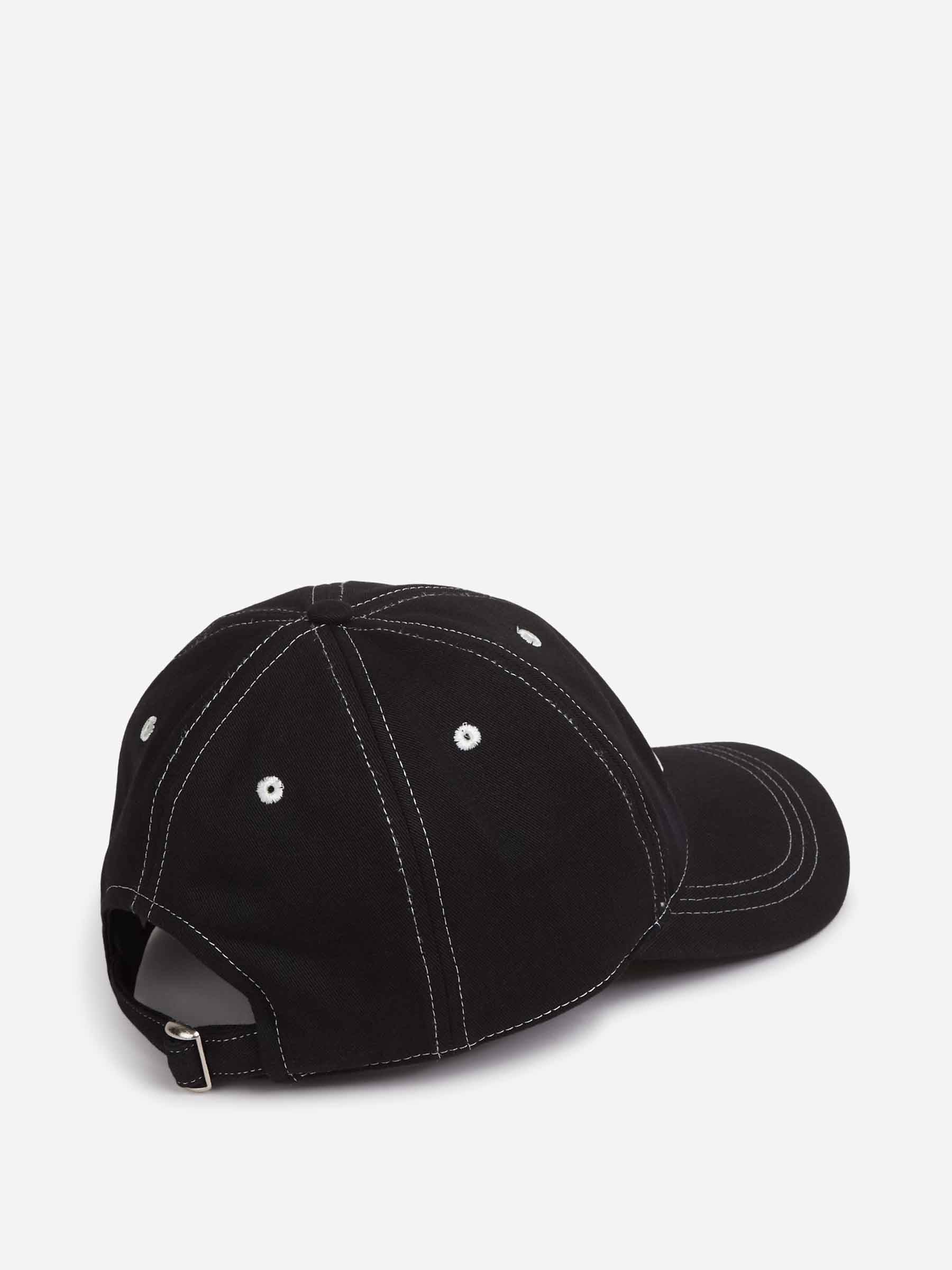 Carrer Hombre Barcelona Gorra Logo Algodón color Negro sku 695-001897 02 - Foto 4