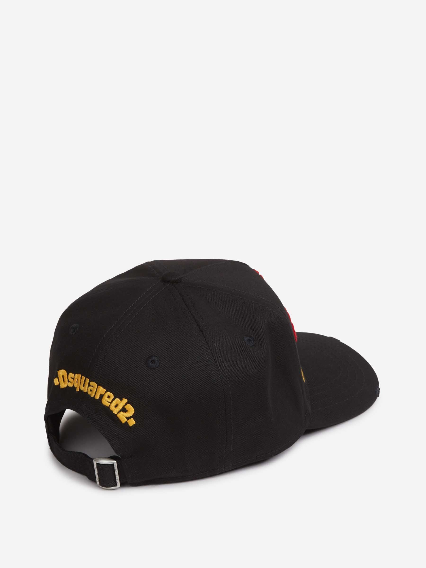 Dsquared2 Hombre Barcelona Gorra Maxi Logo color Negro sku 695-001901 01 - Foto 5