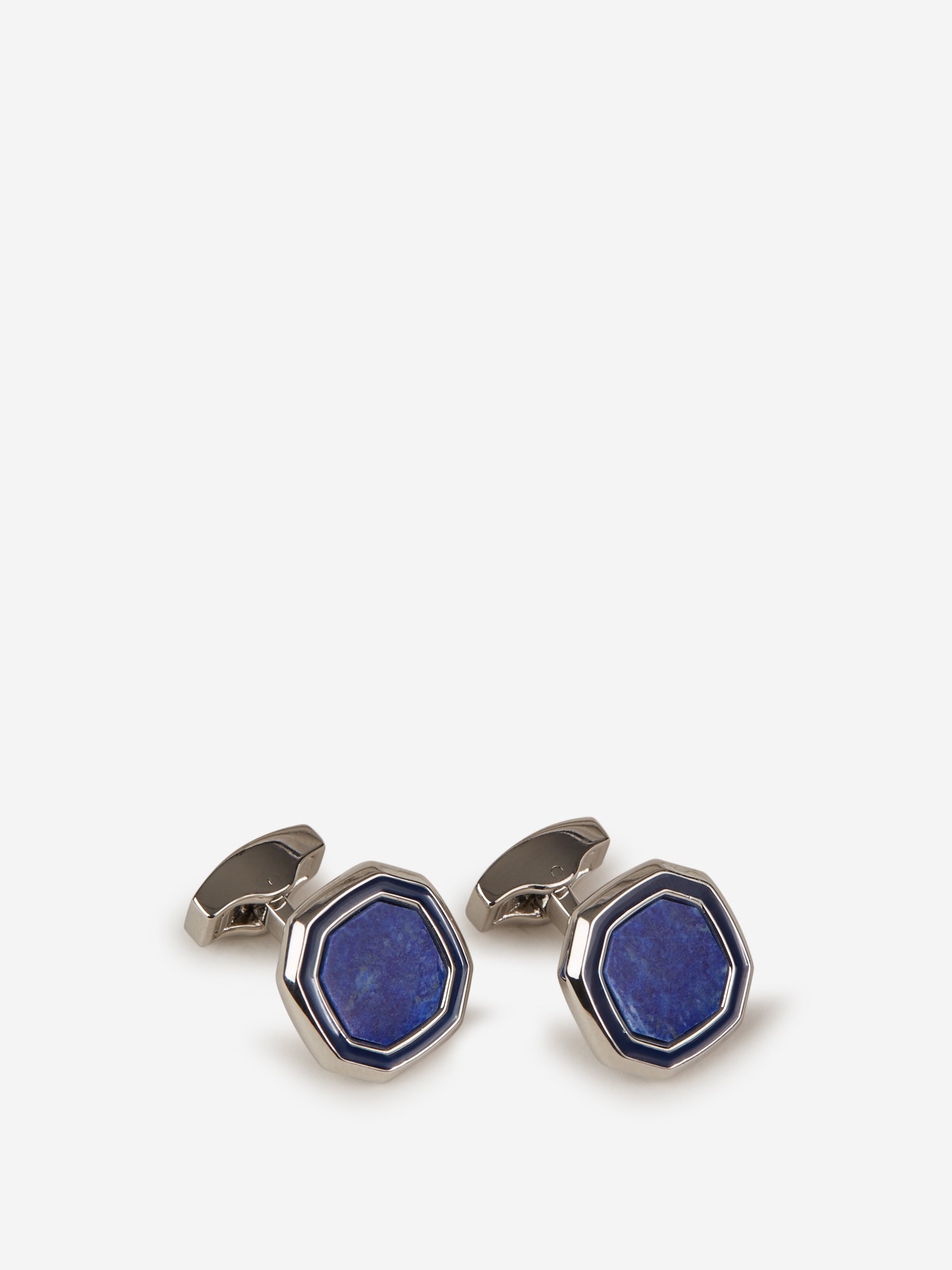 Tateossian Hombre Barcelona Gemelos Octágono color Azul Marino sku 696-000971 02 - Foto 1