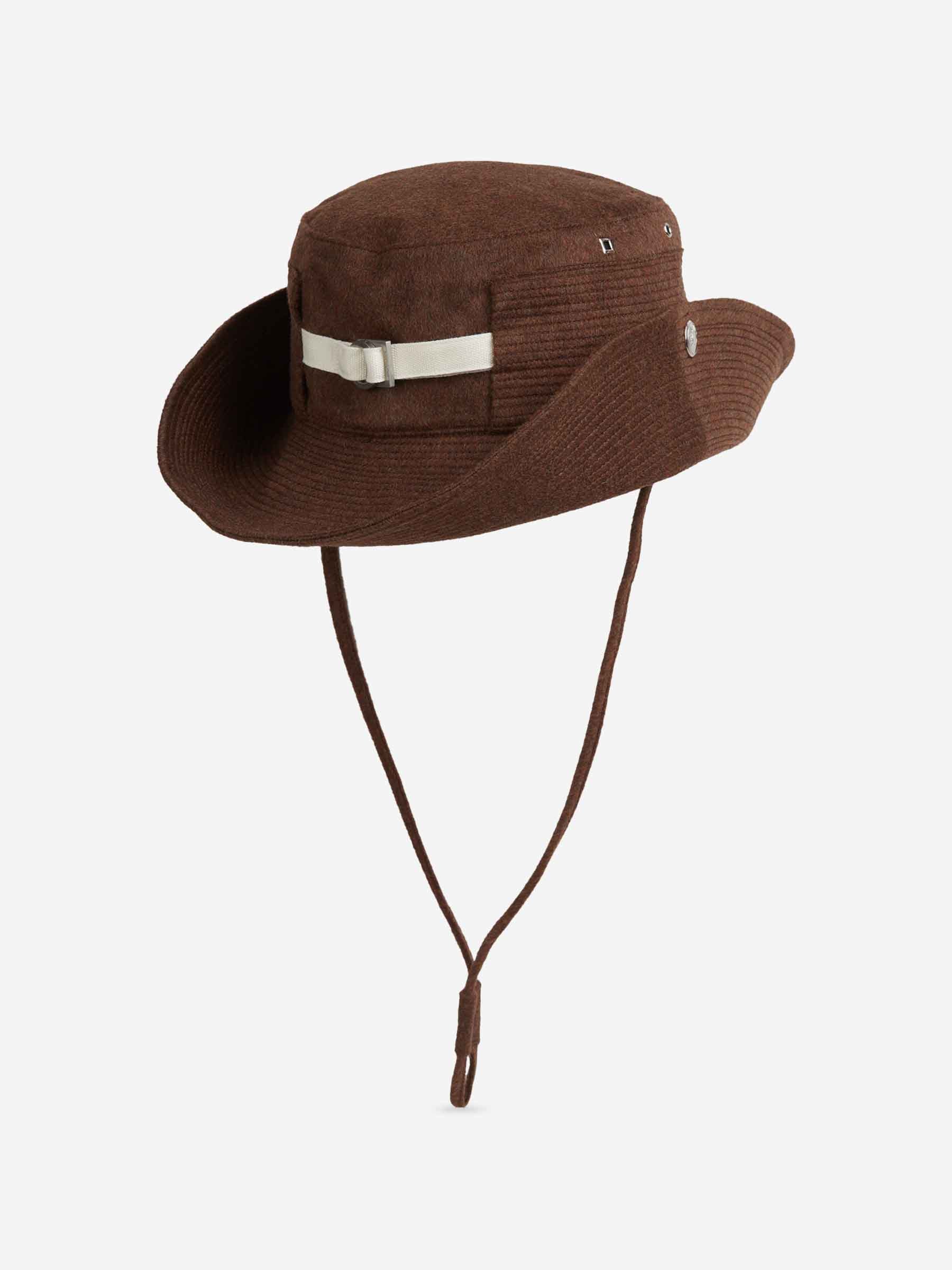 Jacquemus Hombre Barcelona Sombrero Le Bob de-Nîmes color Marrón sku 697-000241 01 - Foto 3