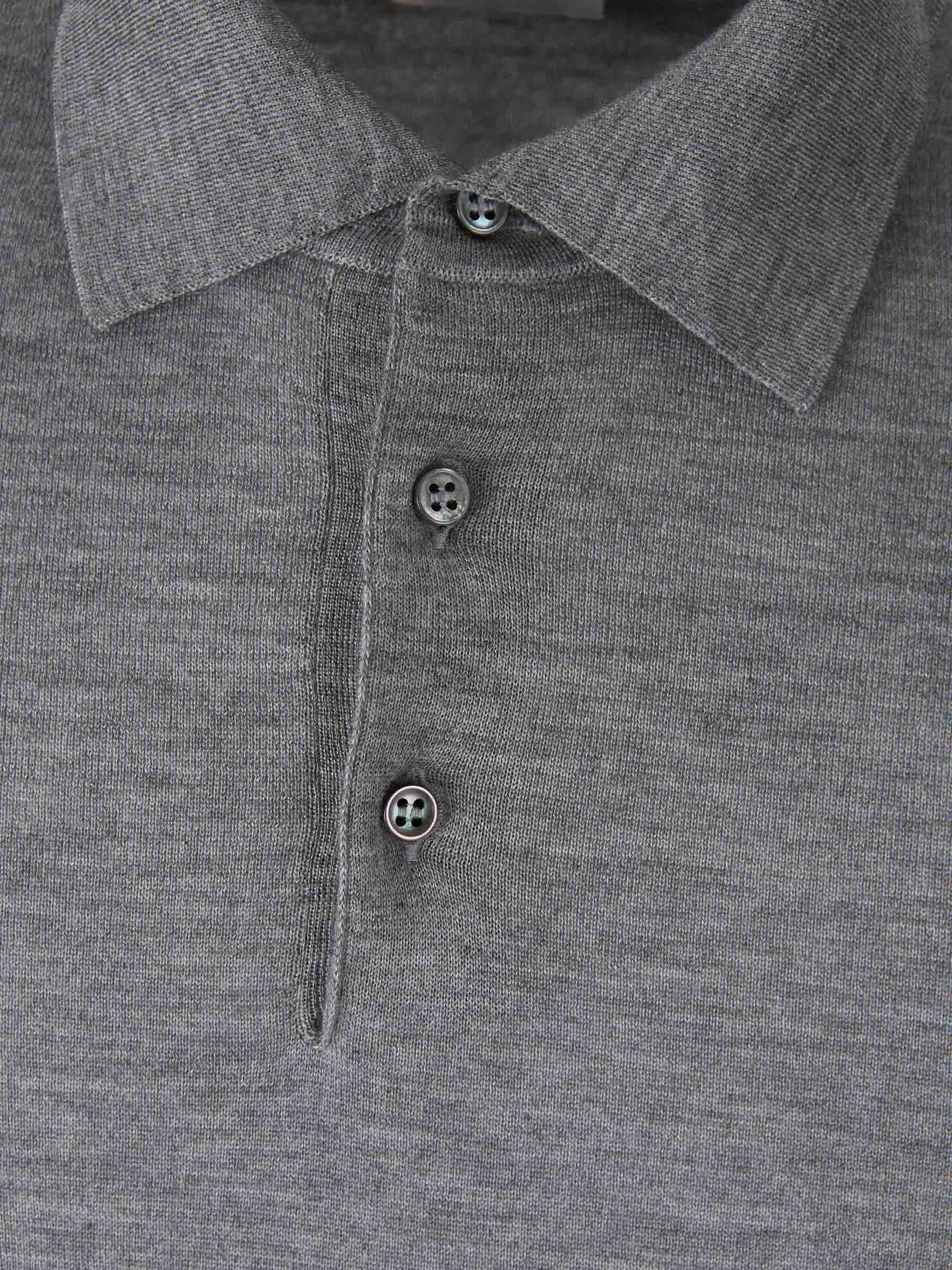 Santa Eulalia Hombre Barcelona Polo Cashmere Y Seda color Gris Piedra sku 551-000379 03 - Foto 3