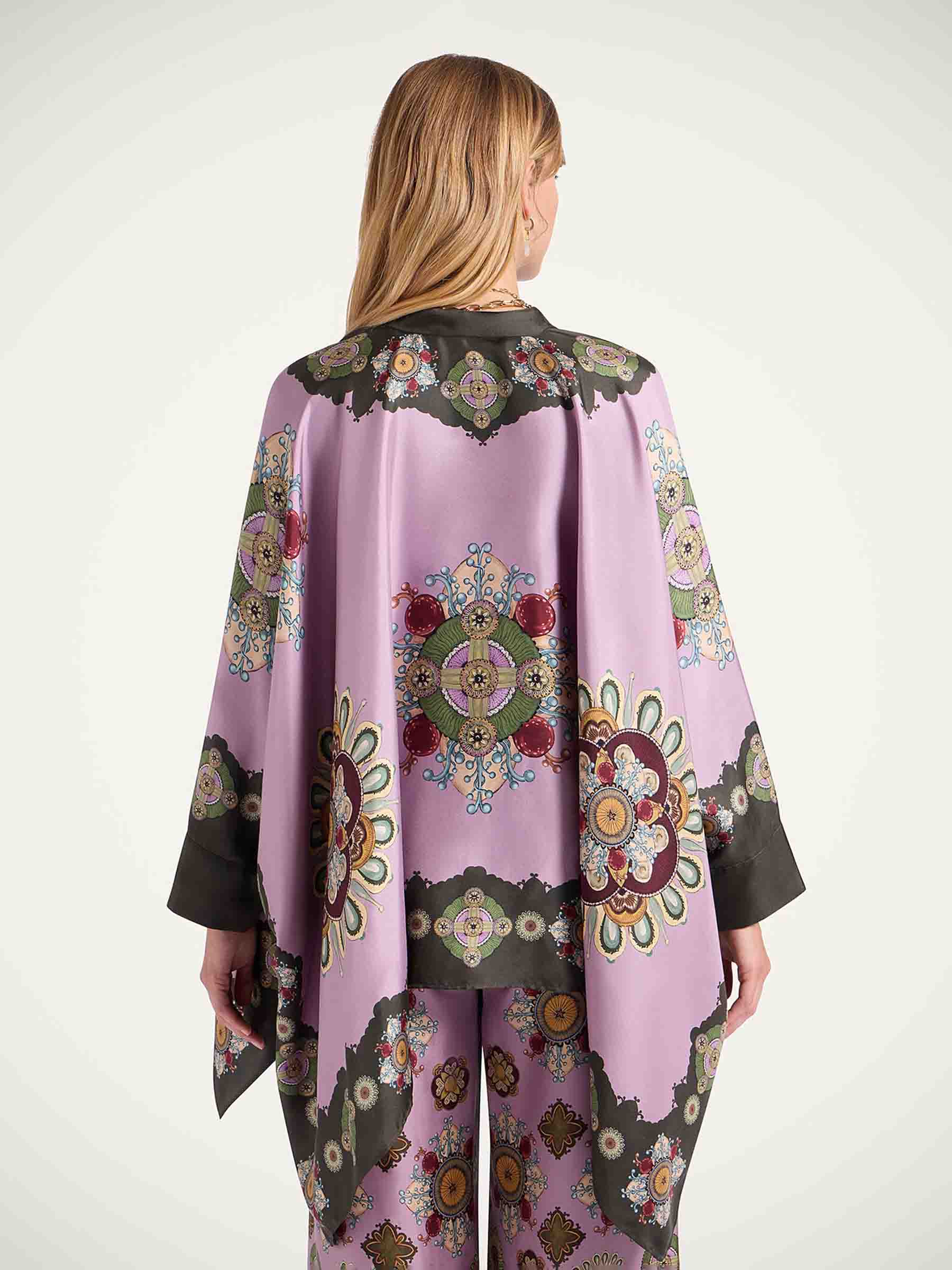 LaDoubleJ Mujer Barcelona Camisa Foulard Seda color Multicolor sku 701-002344 01 - Foto 3