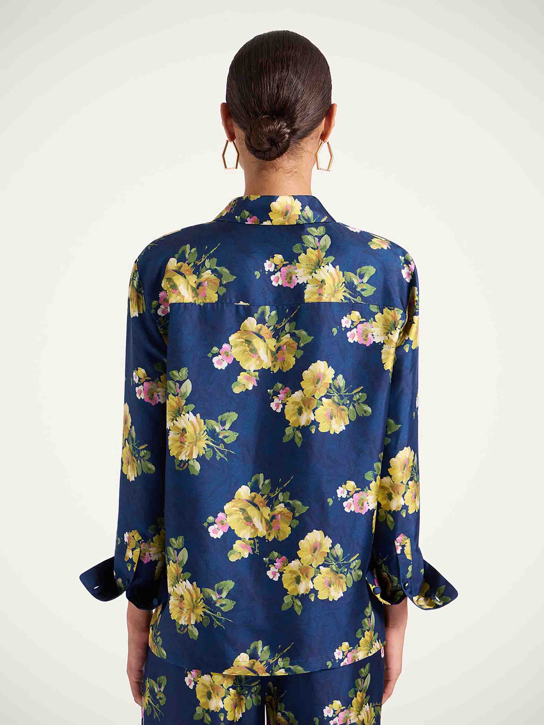 LaDoubleJ Mujer Barcelona Camisa Boy Floral color Floral sku 701-002345 01 - Foto 3
