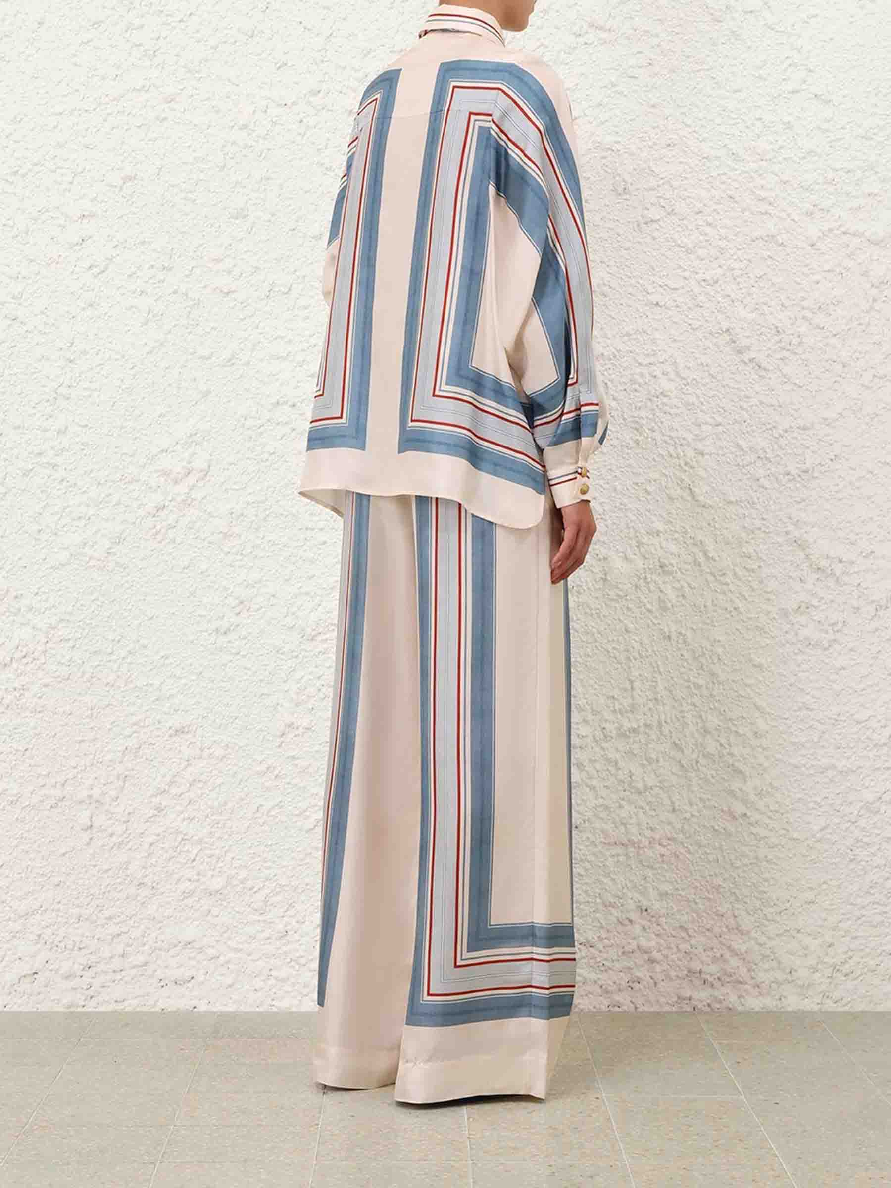 Zimmermann Mujer Barcelona Camisa Estampada Pañuelo color Multicolor sku 701-002399 00 - Foto 3