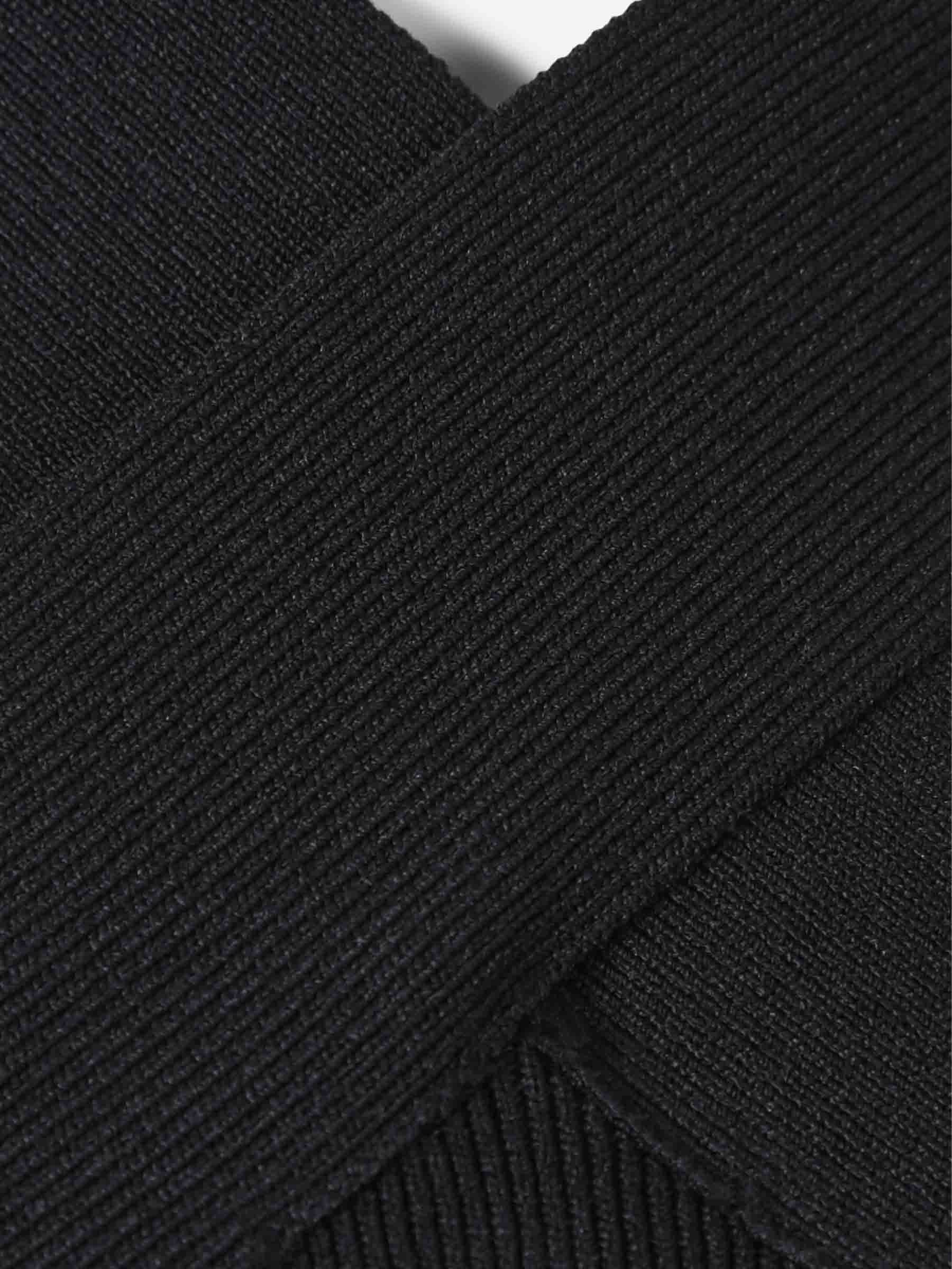 Cult Gaia Mujer Barcelona Top Punto Louisa color Negro sku 703-002414 01 - Foto 3