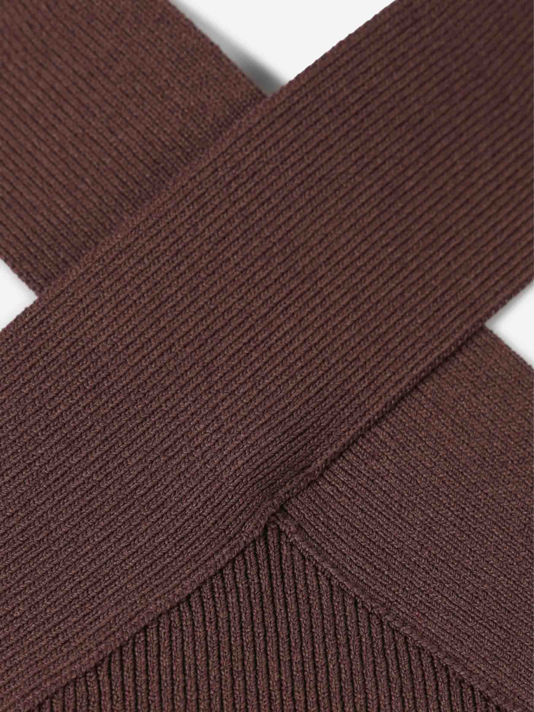 Cult Gaia Mujer Barcelona Top Punto Louisa color Burdeos sku 703-002414 02 - Foto 3