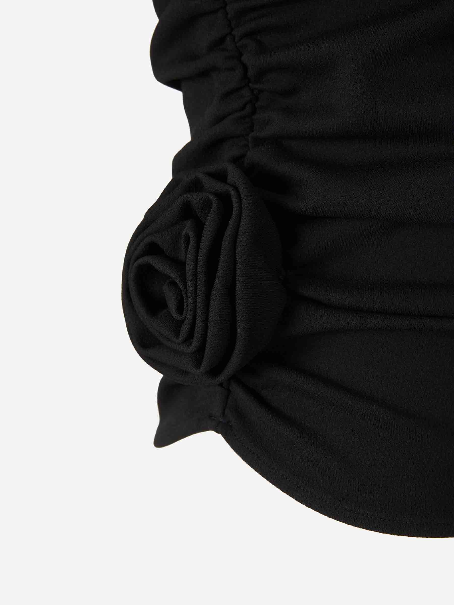 Magda Butrym Mujer Barcelona Top Asimétrico color Negro sku 703-002471 01 - Foto 3