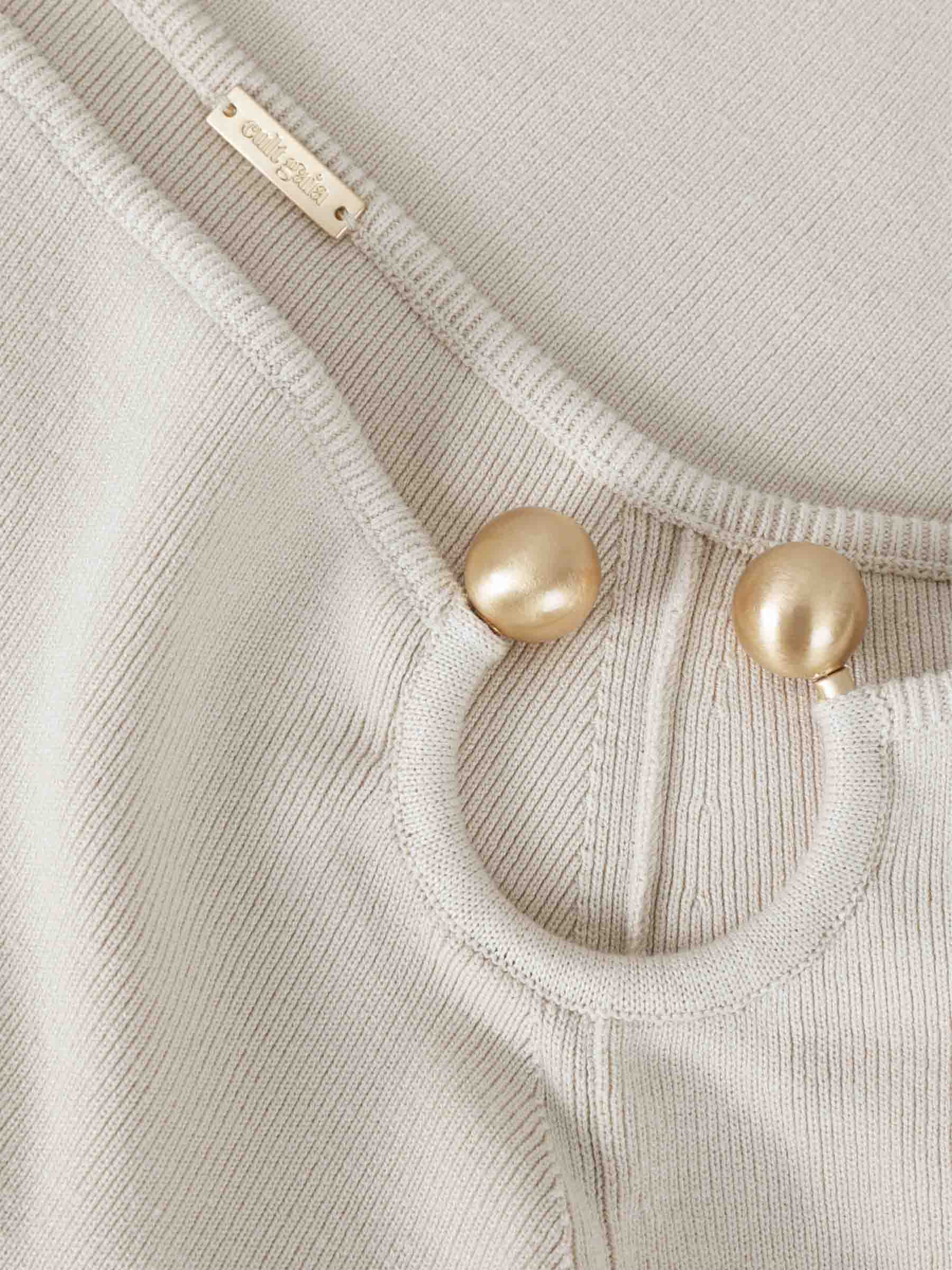 Cult Gaia Mujer Barcelona Top Punto Iris color Beige sku 711-003311 01 - Foto 3