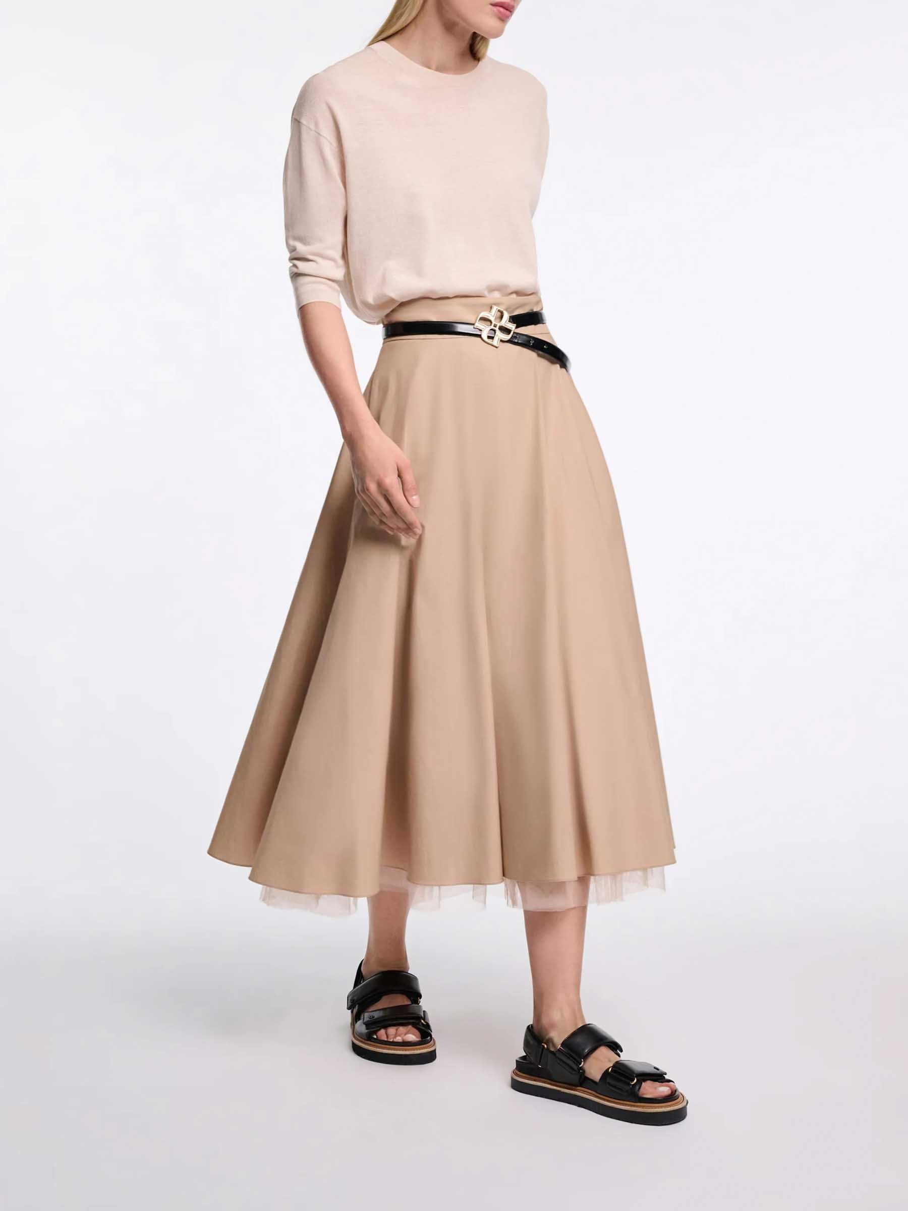 Dorothee Schumacher Mujer Barcelona Jersey Refined Essentials color Marfil sku 711-003339 01 - Foto 5