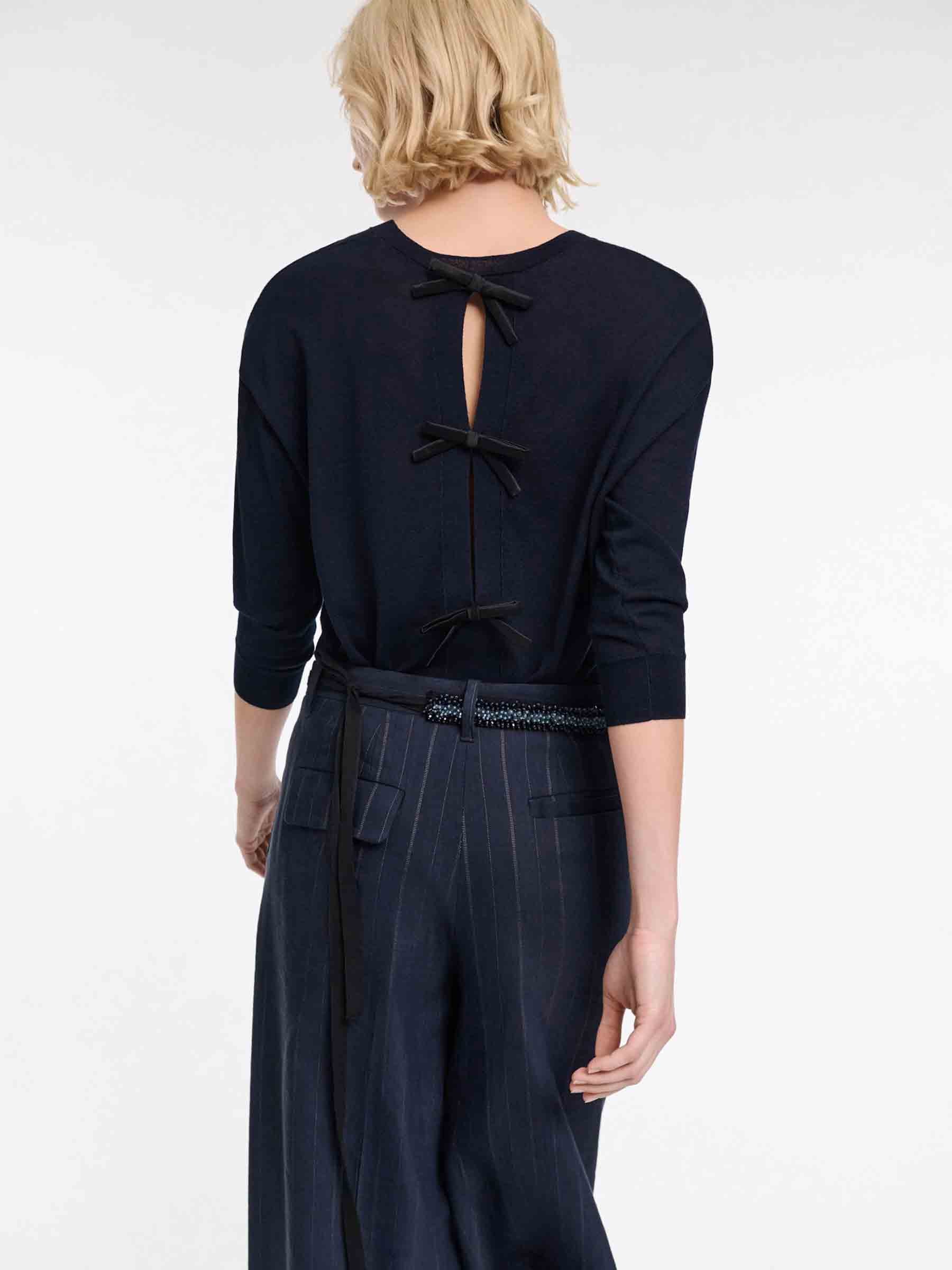 Dorothee Schumacher Mujer Barcelona Jersey Refined Essentials color Negro sku 711-003339 02 - Foto 3