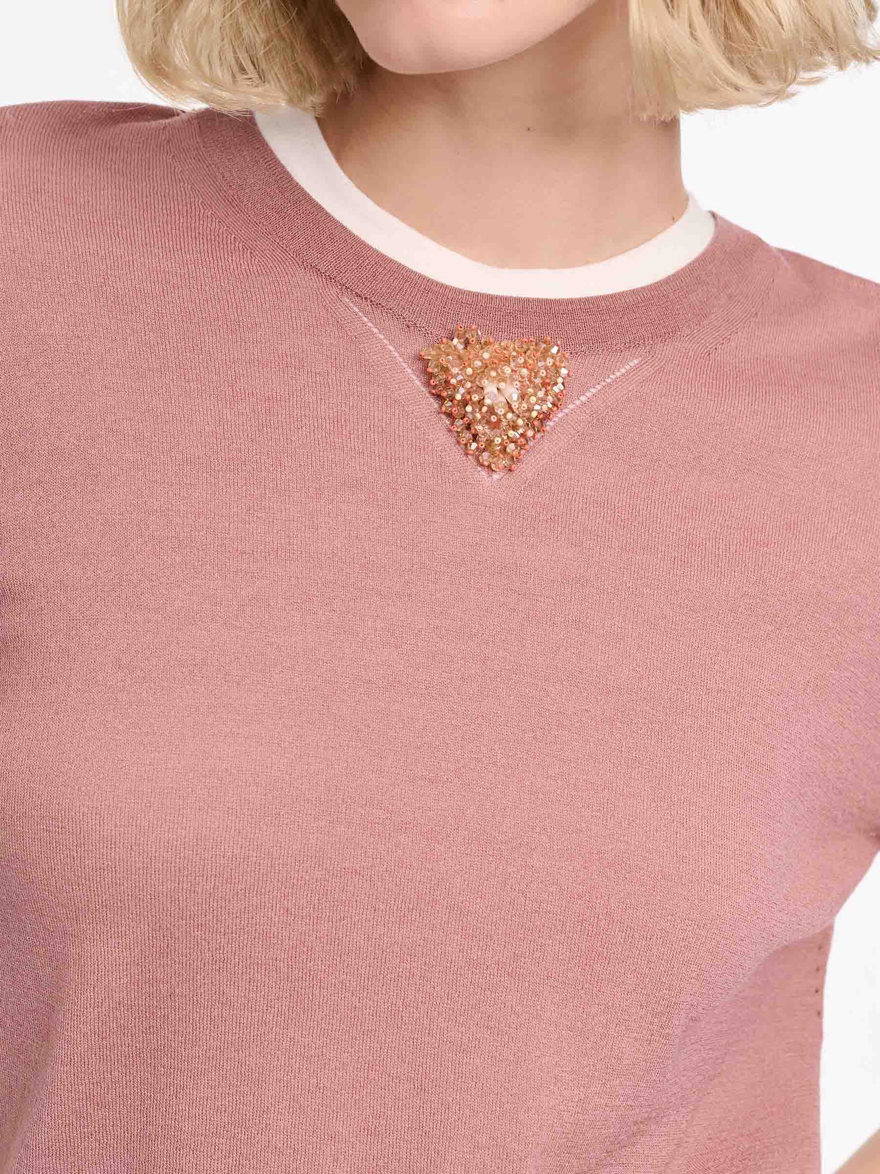 Dorothee Schumacher Mujer Barcelona Jersey Refined Essentials color Rosa Envejecido sku 711-003340 01 - Foto 4