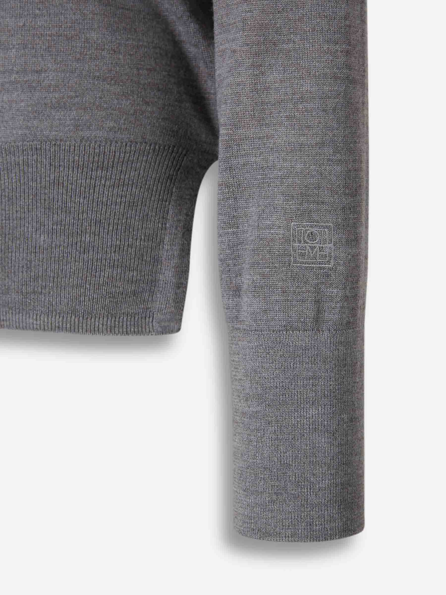 TOTEME Mujer Barcelona Jersey Cuello Redondo color Gris sku 711-003356 01 - Foto 4