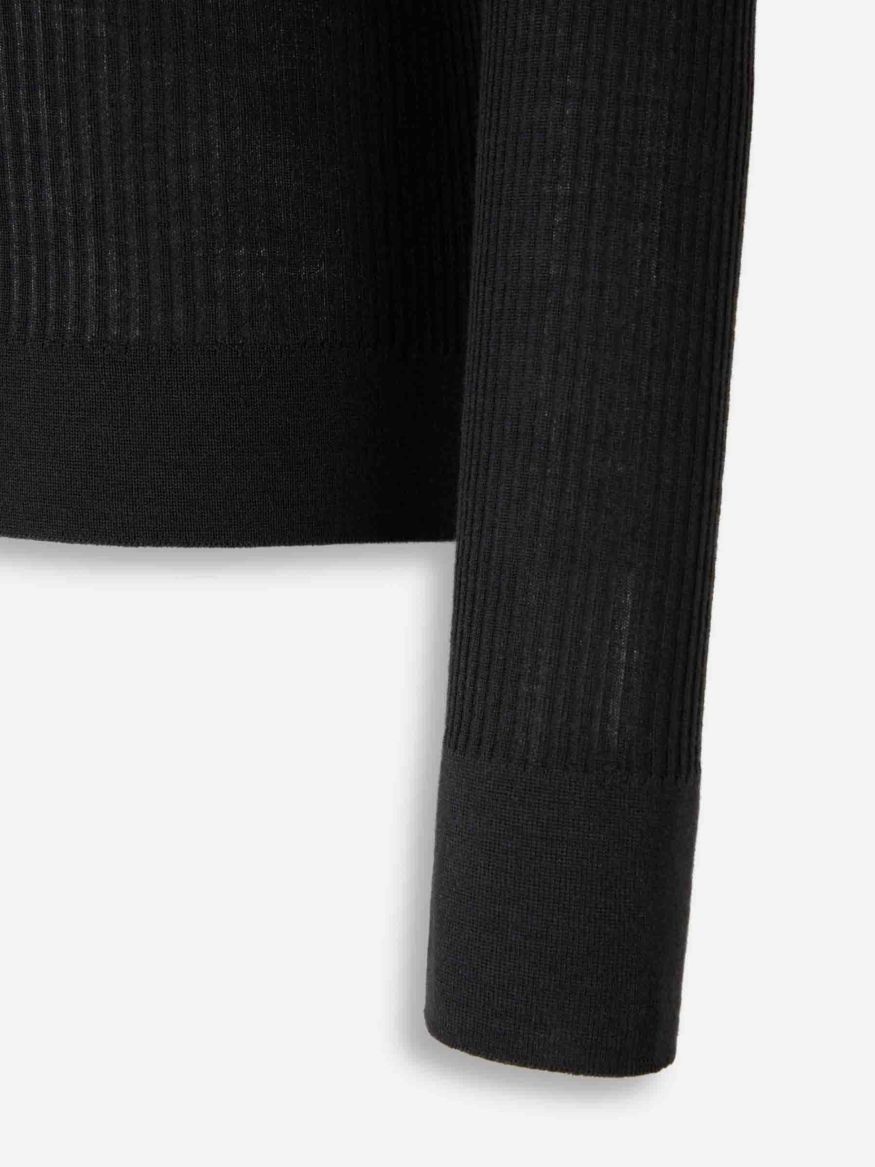 Lemaire Mujer Barcelona Jersey Cuello Alto color Gris Antracita sku 711-003362 01 - Foto 4