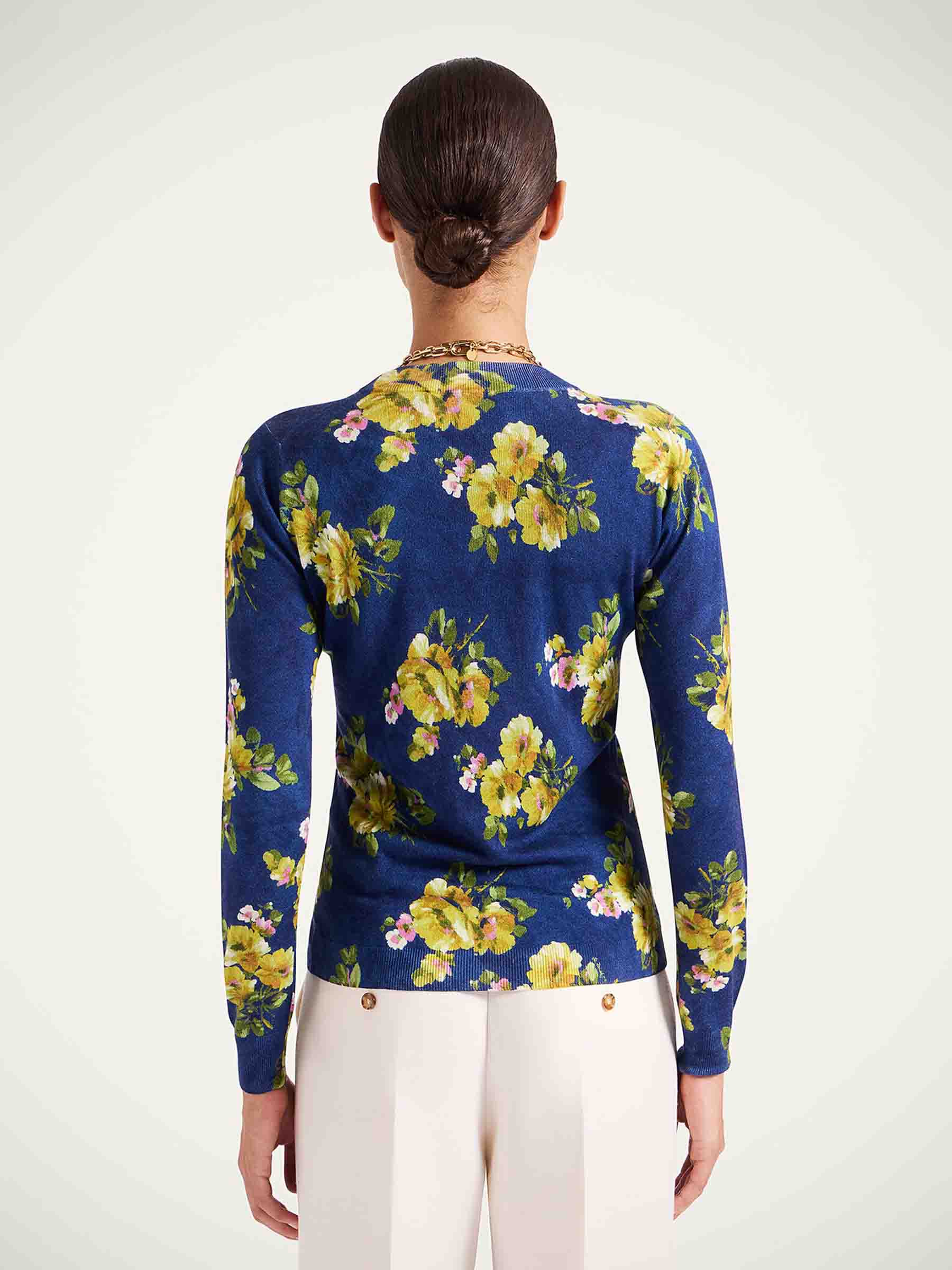 LaDoubleJ Mujer Barcelona Jersey Cuello Redondo color Floral sku 711-003379 01 - Foto 3