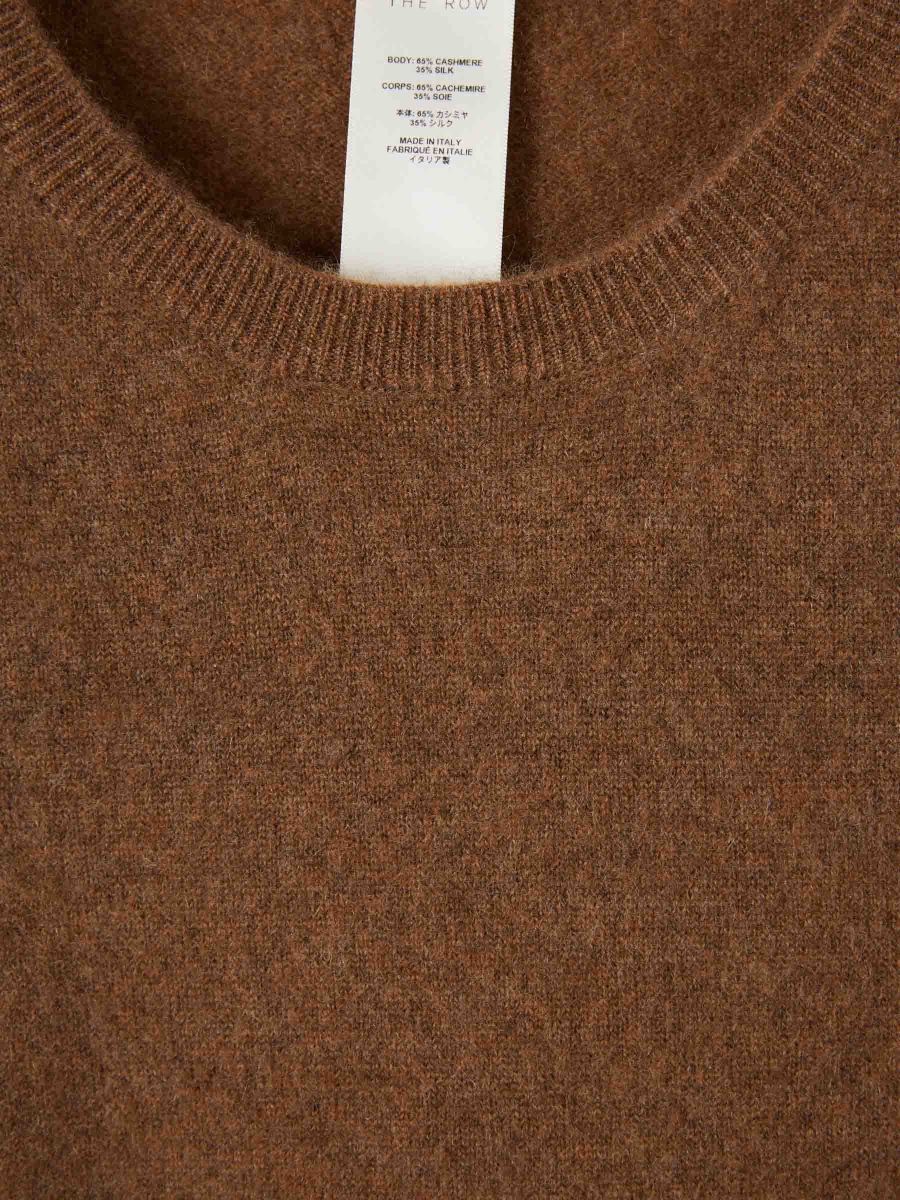 The Row Mujer Barcelona Jersey Punto Cachemira color Camel sku 711-003394 01 - Foto 3