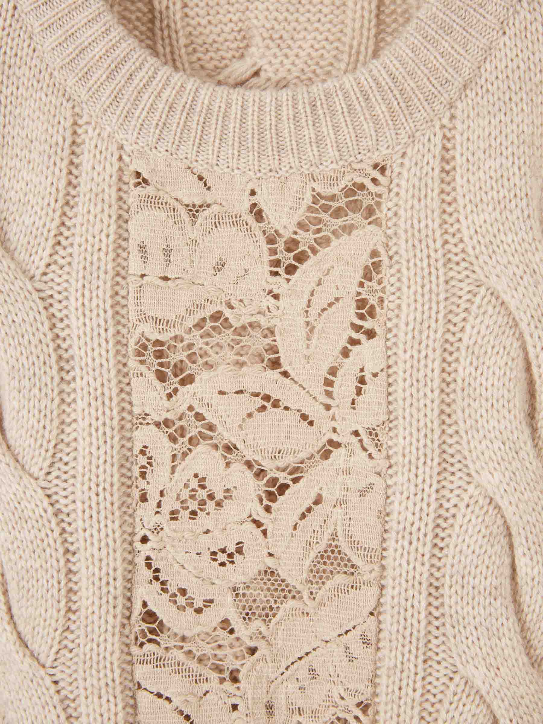 Max Mara Mujer Barcelona Jersey Cuello Redondo color Beige sku 711-003398 01 - Foto 3