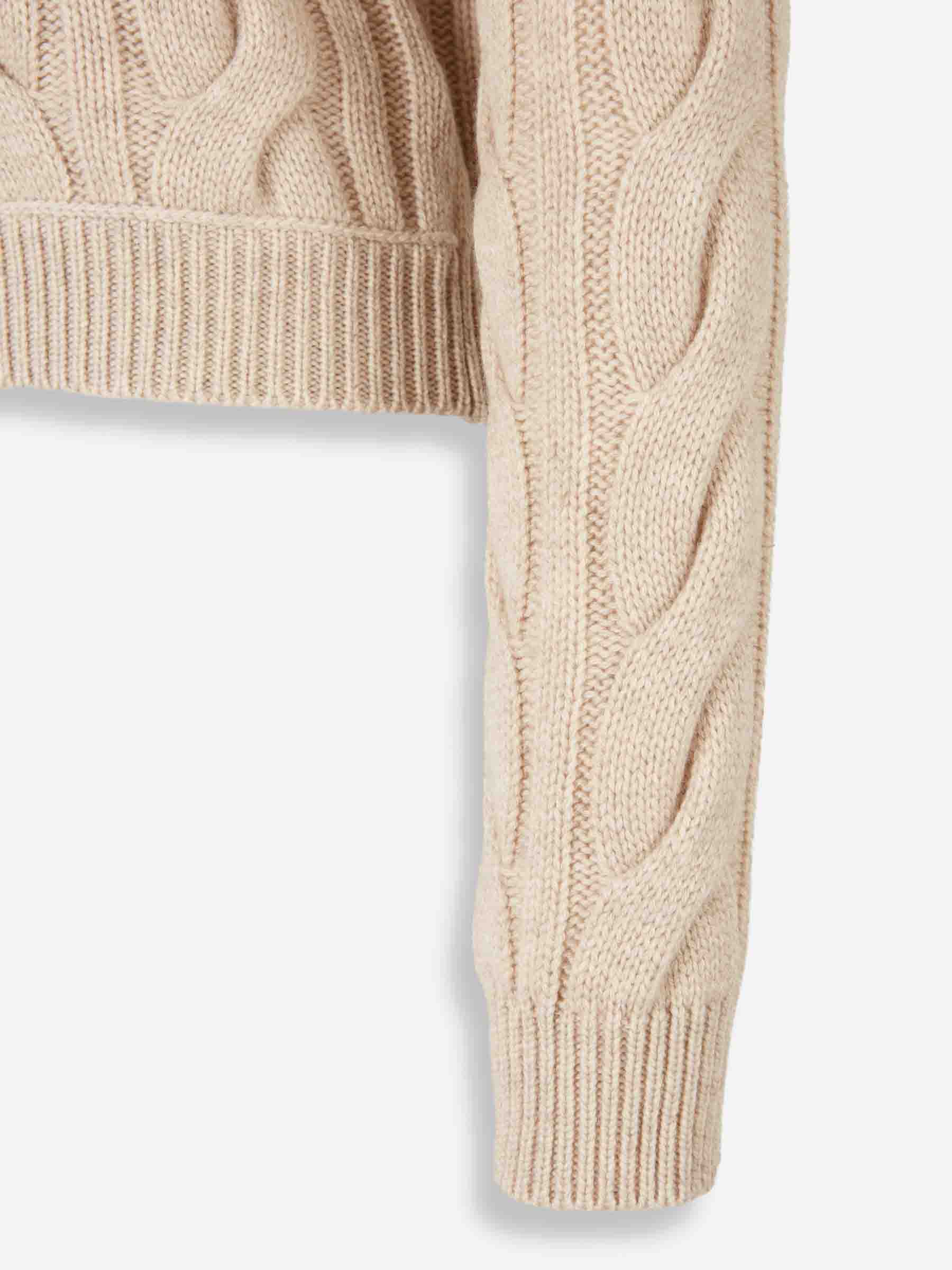 Max Mara Mujer Barcelona Jersey Cuello Redondo color Beige sku 711-003398 01 - Foto 4
