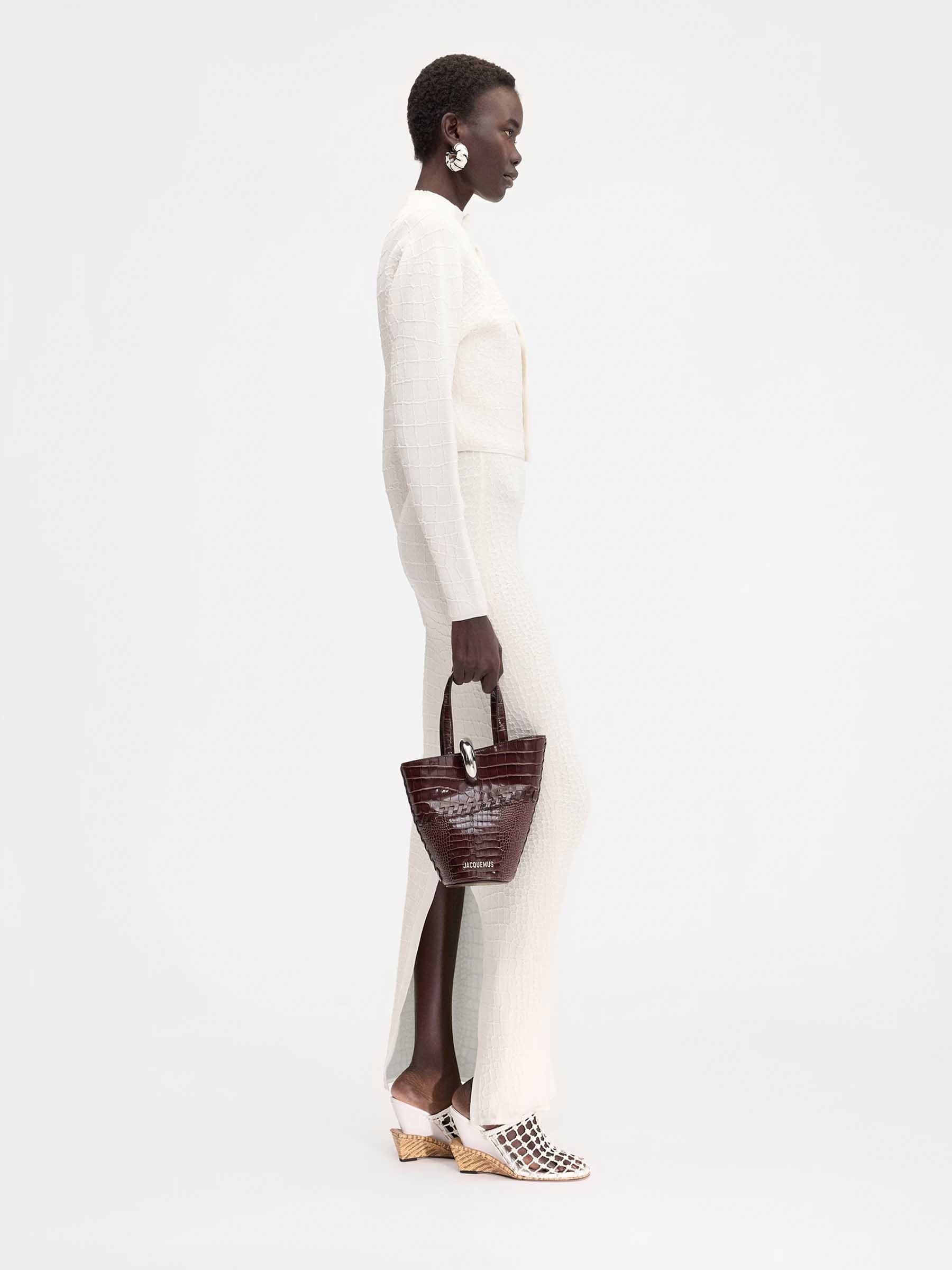 Jacquemus Mujer Barcelona Cárdigan Scala Botones color Blanco sku 713-000335 01 - Foto 3